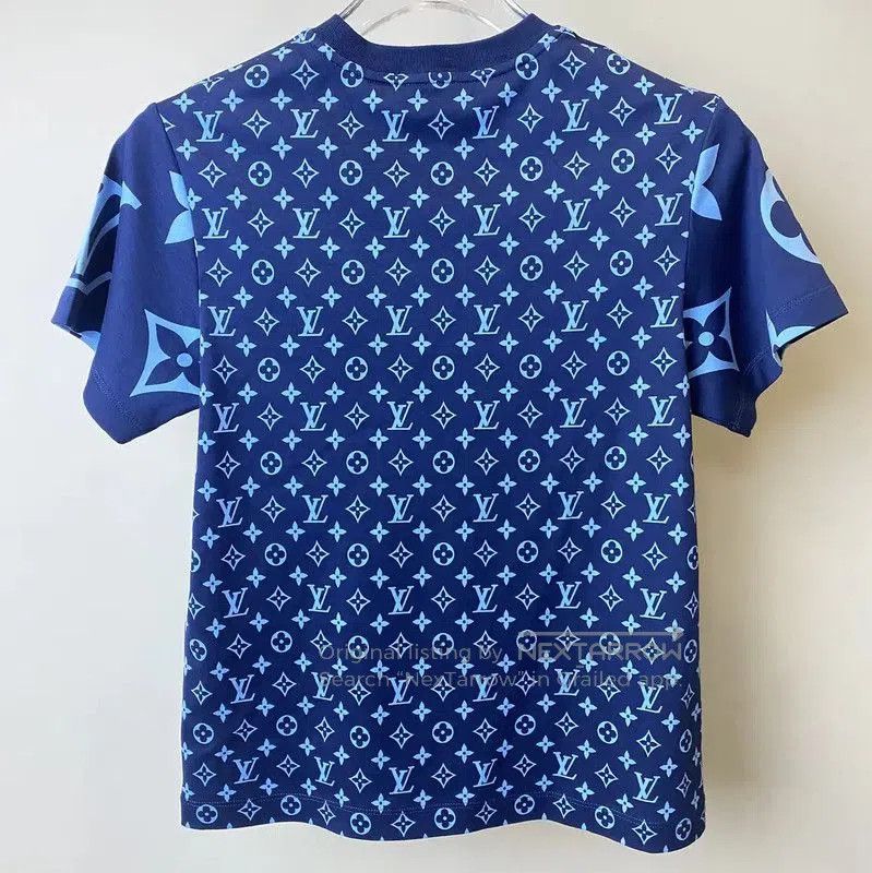 Other Louis Vuitton Blue Cotton T. Size XS / US 0-2 / IT 36-38 - 2 Thumbnail