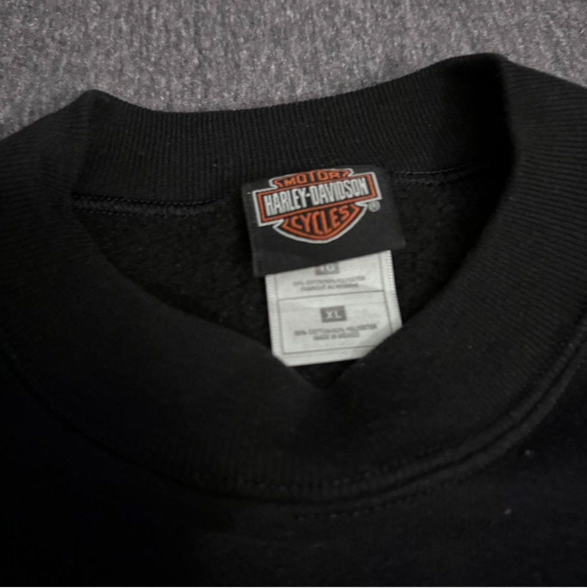 Harley Davidson Black Harley Davidson Engine 3D print sweatshirt Size US XL / EU 56 / 4 - 3 Thumbnail
