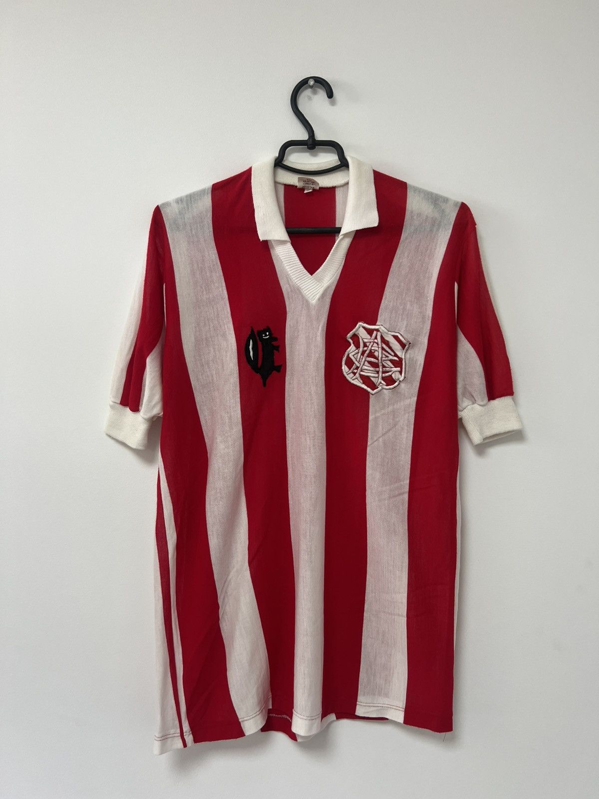 Vintage Vintage Bangu Atletico 1981/82 Soccer Jersey Shirt Rare Sz M Size US M / EU 48-50 / 2 - 2 Thumbnail