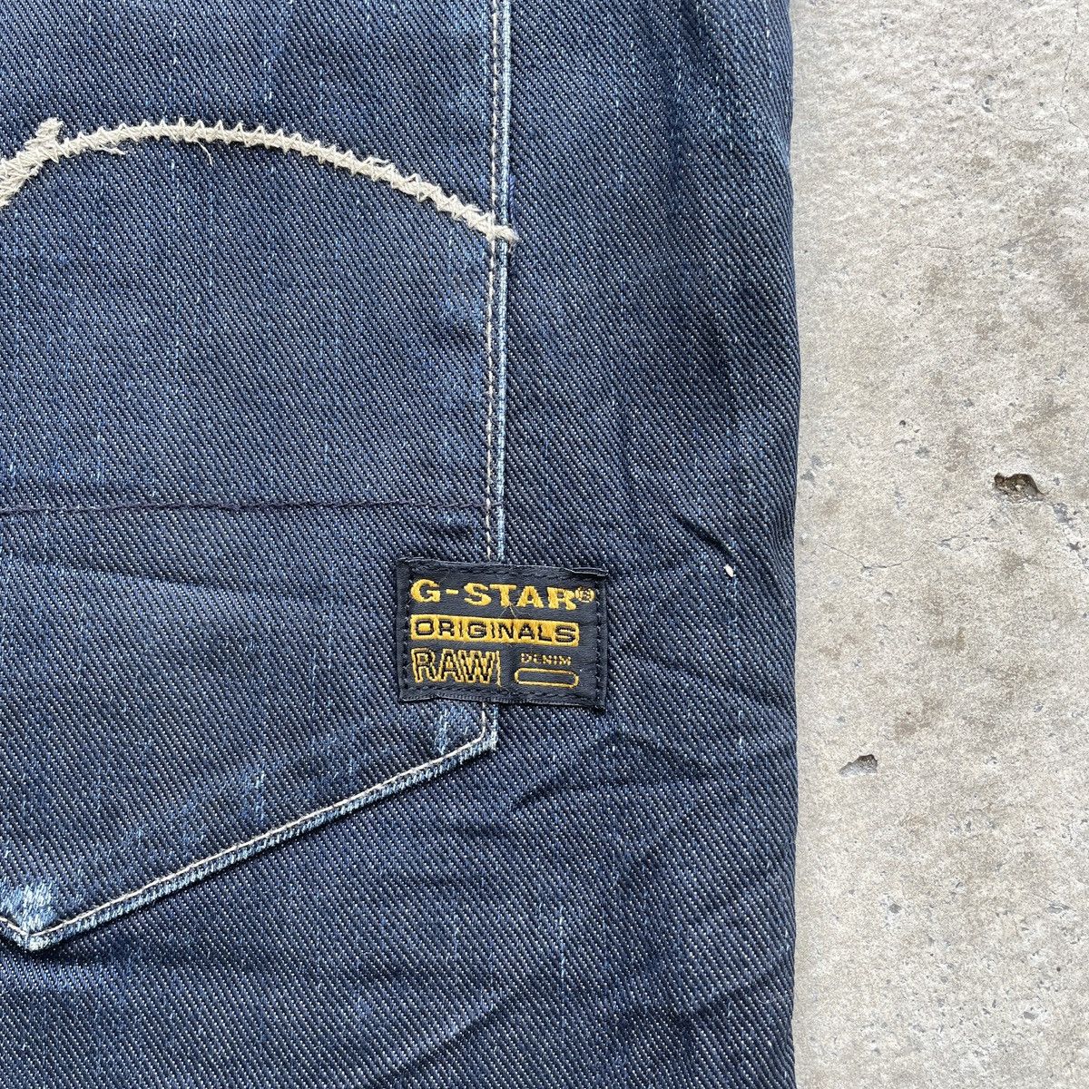 G-Star Vintage G-Star Raw 3301 Dark Blue Jeans Denim Pants W37 Size US 37 - 10 Thumbnail