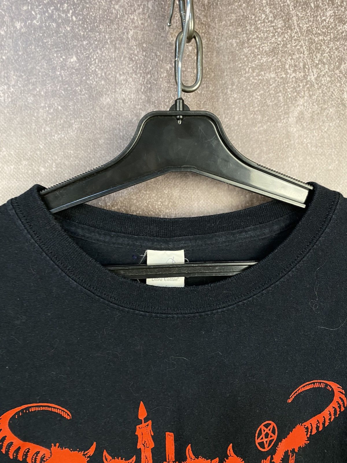Band Tees × Vintage Vintage Late 90s Beherit Black Metal Longsleeved Logo Shirt Size US L / EU 52-54 / 3 - 6 Thumbnail