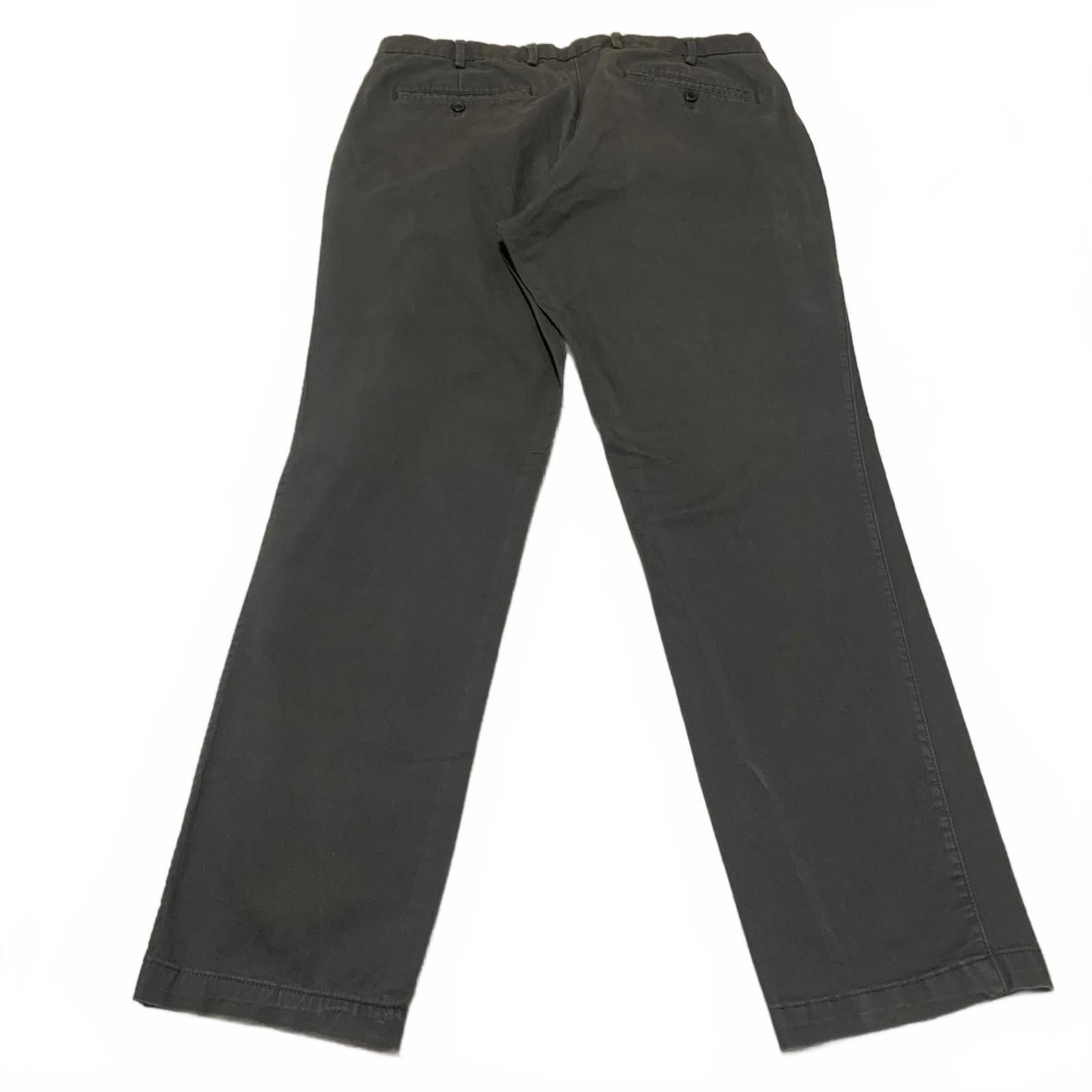 Gap Gap Men's Size 36x32 Charcoal Khaki Slim Casual Pants Size US 36 / EU 52 - 2 Thumbnail