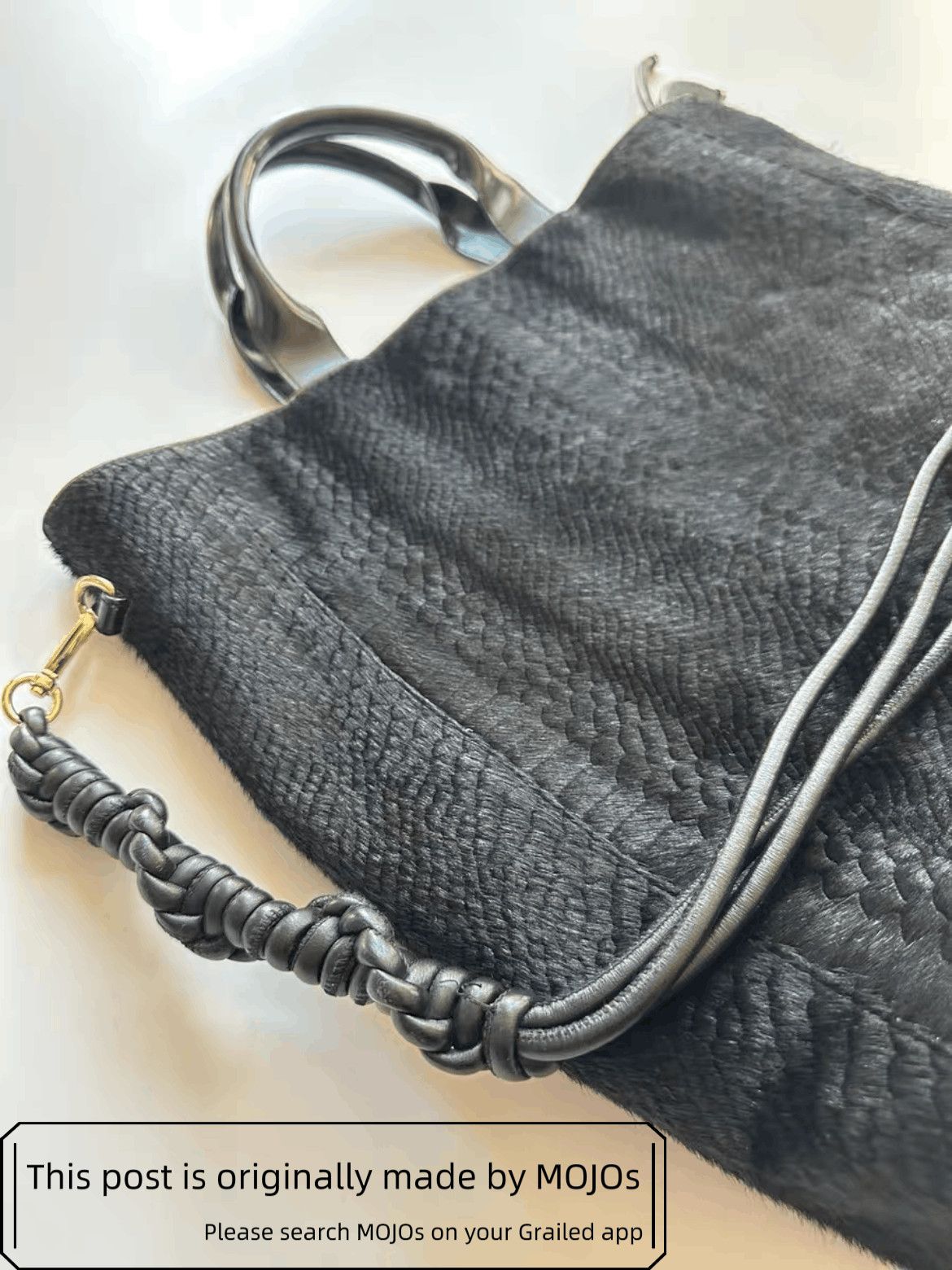 Dries Van Noten Dries Van Noten Fur Leather Shoulder Bag mojos1802 Size ONE SIZE - 3 Thumbnail