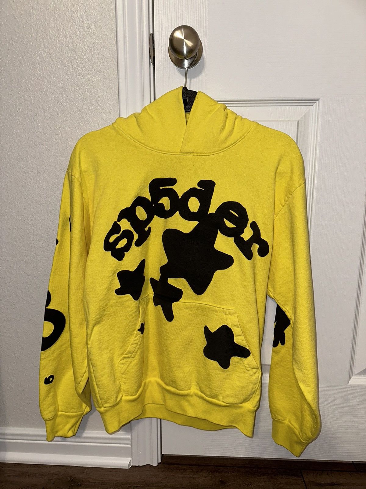 image of Spider Worldwide x Young Thug Sp5Der Yellow, Men's (Size Small)