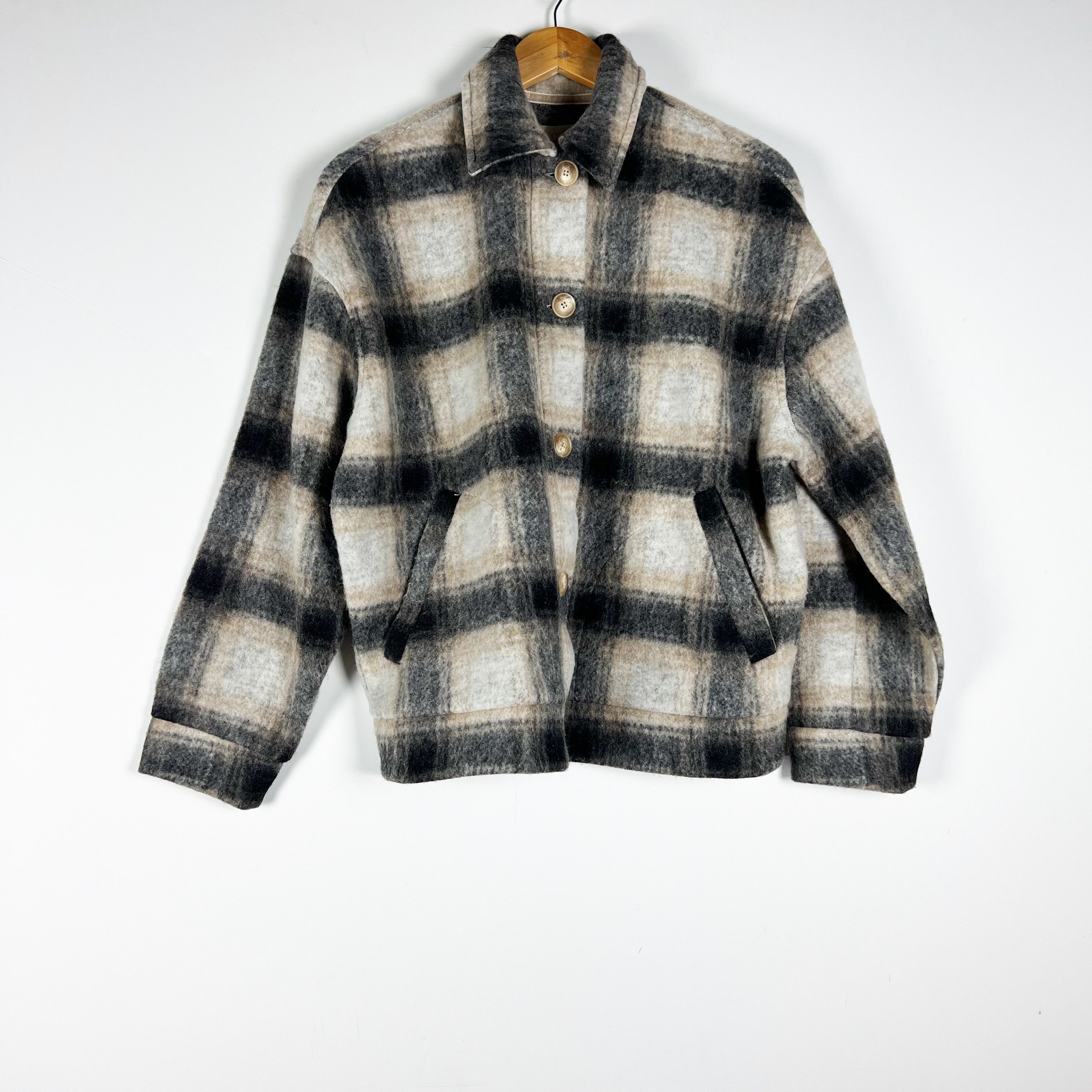 Faherty Faherty Women's Rocky Ridge Plaid Wool Size S / US 4 / IT 40 - 1 Thumbnail