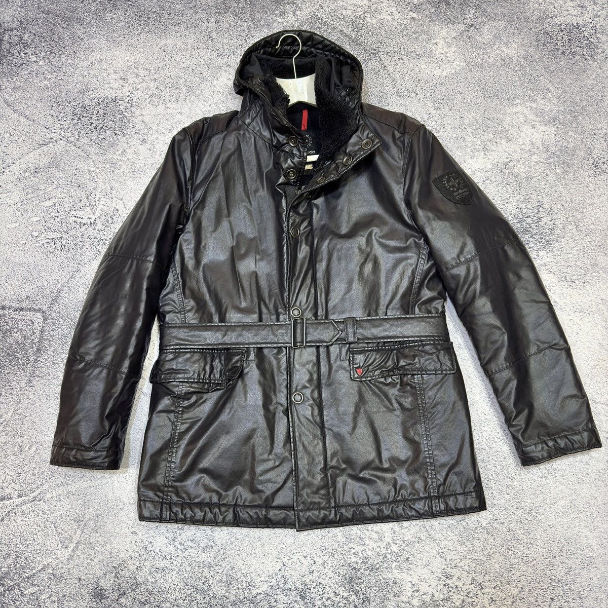 Designer × Strellson Strellson Swiss Cross Revolution Parka Wool Liner 50 size Size US M / EU 48-50 / 2 - 1 Thumbnail