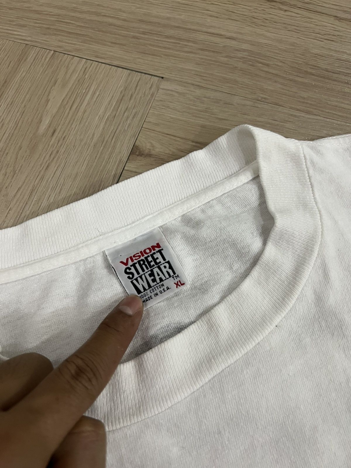 Vintage × Vision Streetwear Vintage Vision Streetwear RARE 90s Shirt Size US XL / EU 56 / 4 - 5 Thumbnail