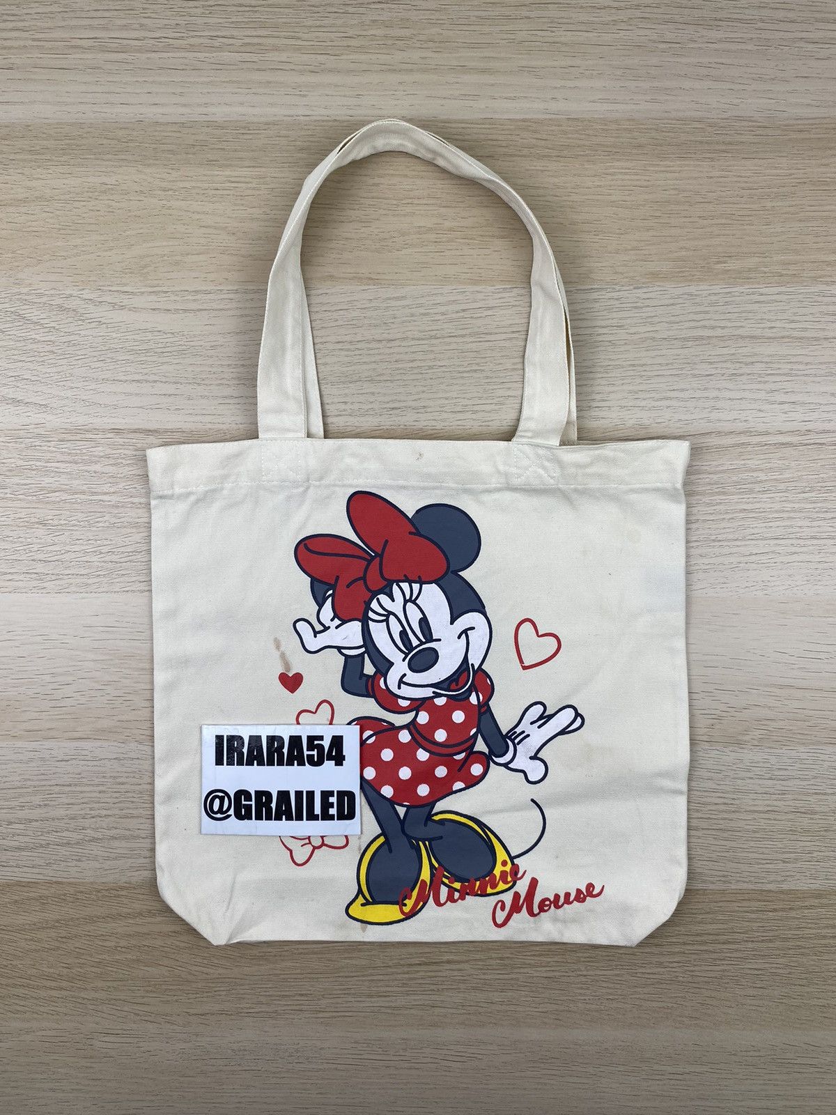 Disney Minnie Disney ToteBag B029 Size ONE SIZE - 5 Thumbnail