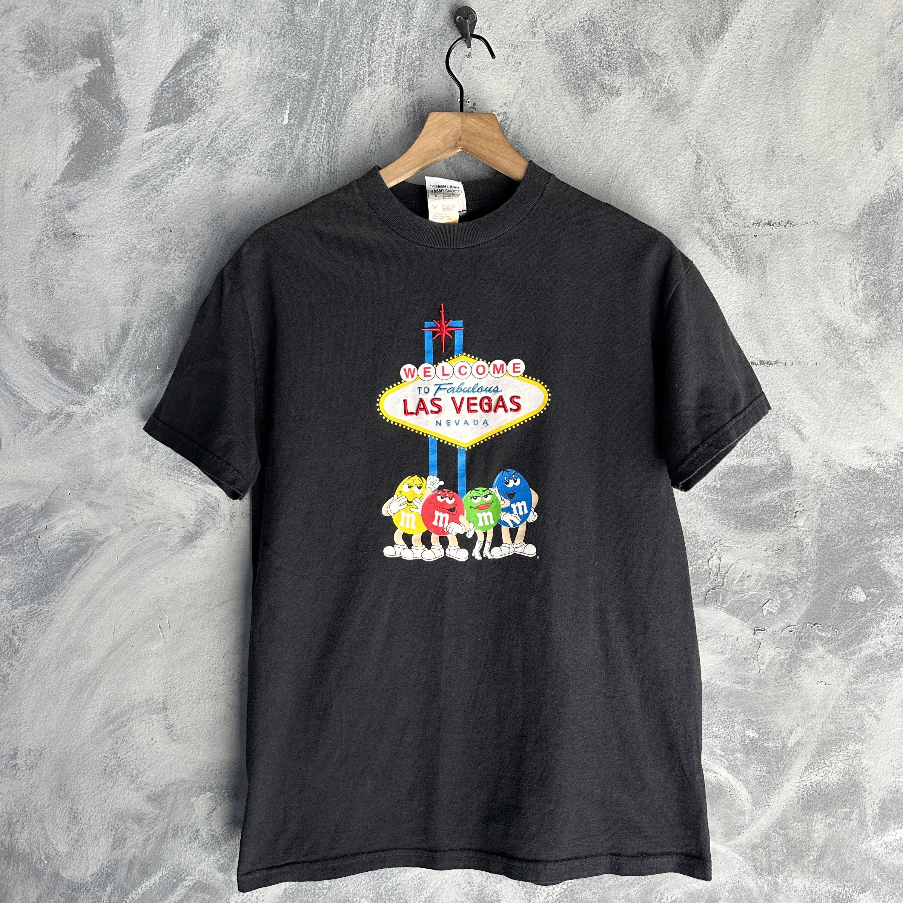 Other Vintage M&M's T Shirt Mens Medium Black Welcome to Las Vegas Size US M / EU 48-50 / 2 - 1 Thumbnail