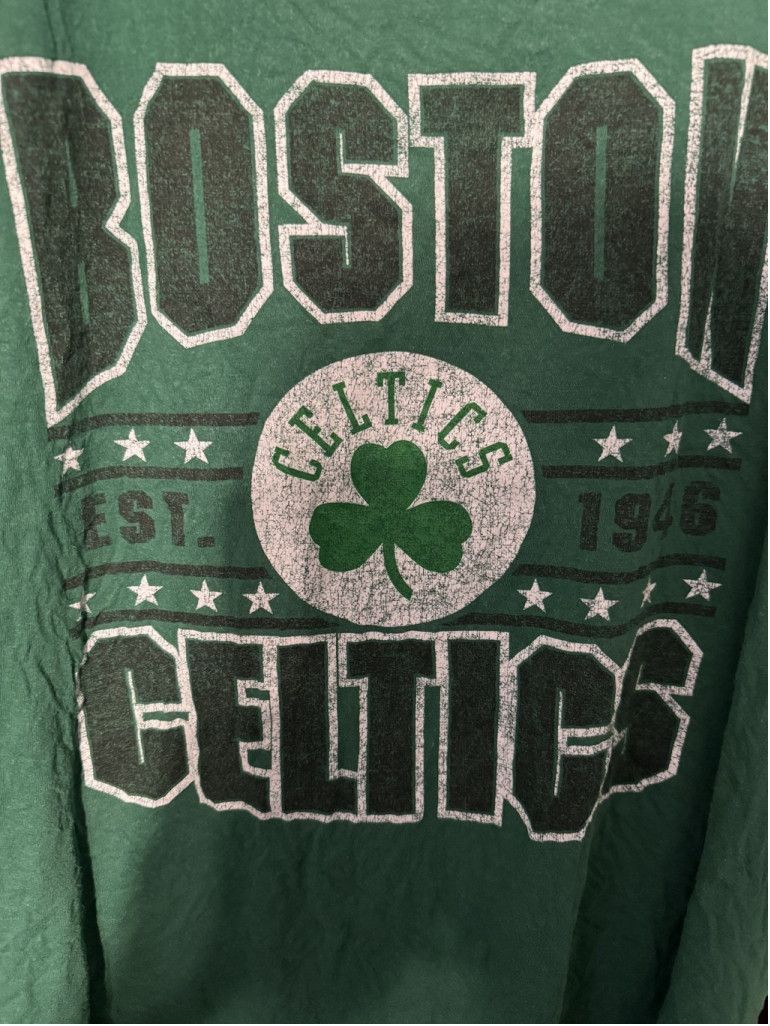 The Unbranded Brand Boston Celtics Short Sleeve T-Shirt Men Size XL NBA Green Size US XL / EU 56 / 4 - 3 Thumbnail