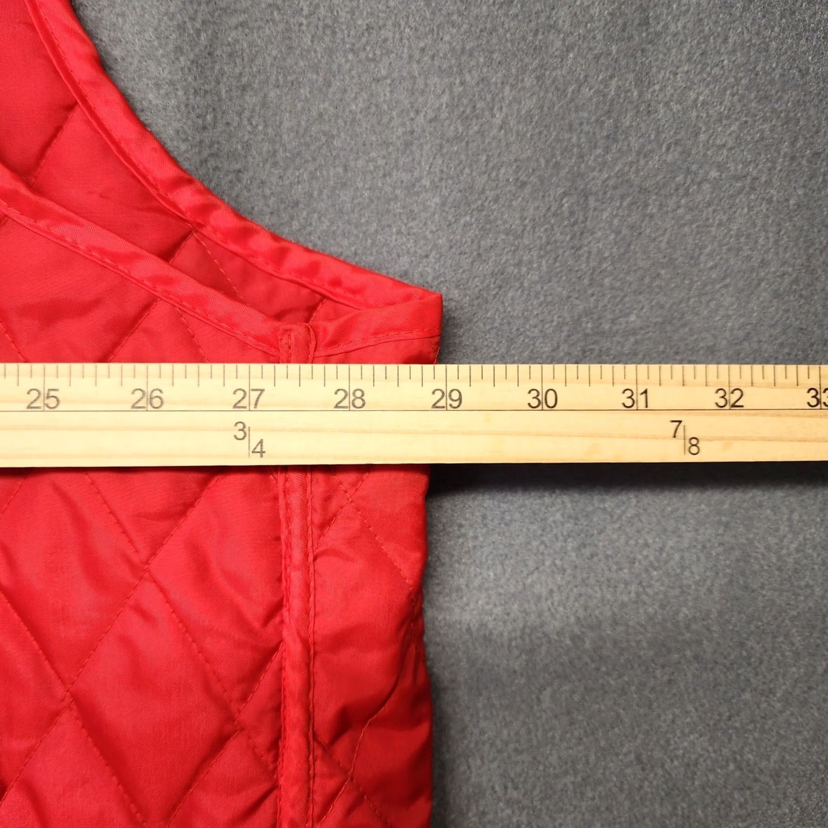 Vintage VINTAGE Duck Bay Red Quilted Vest Mens XXL Nylon Pockets 90s Hunting Outdoors Men Size US XXL / EU 58 / 5 - 5 Thumbnail