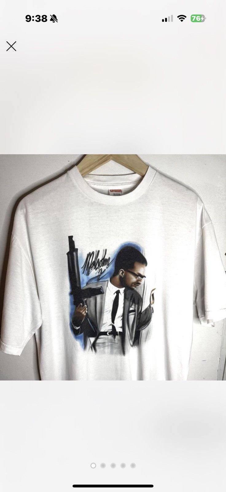 Supreme Malcolm X Tee | Grailed