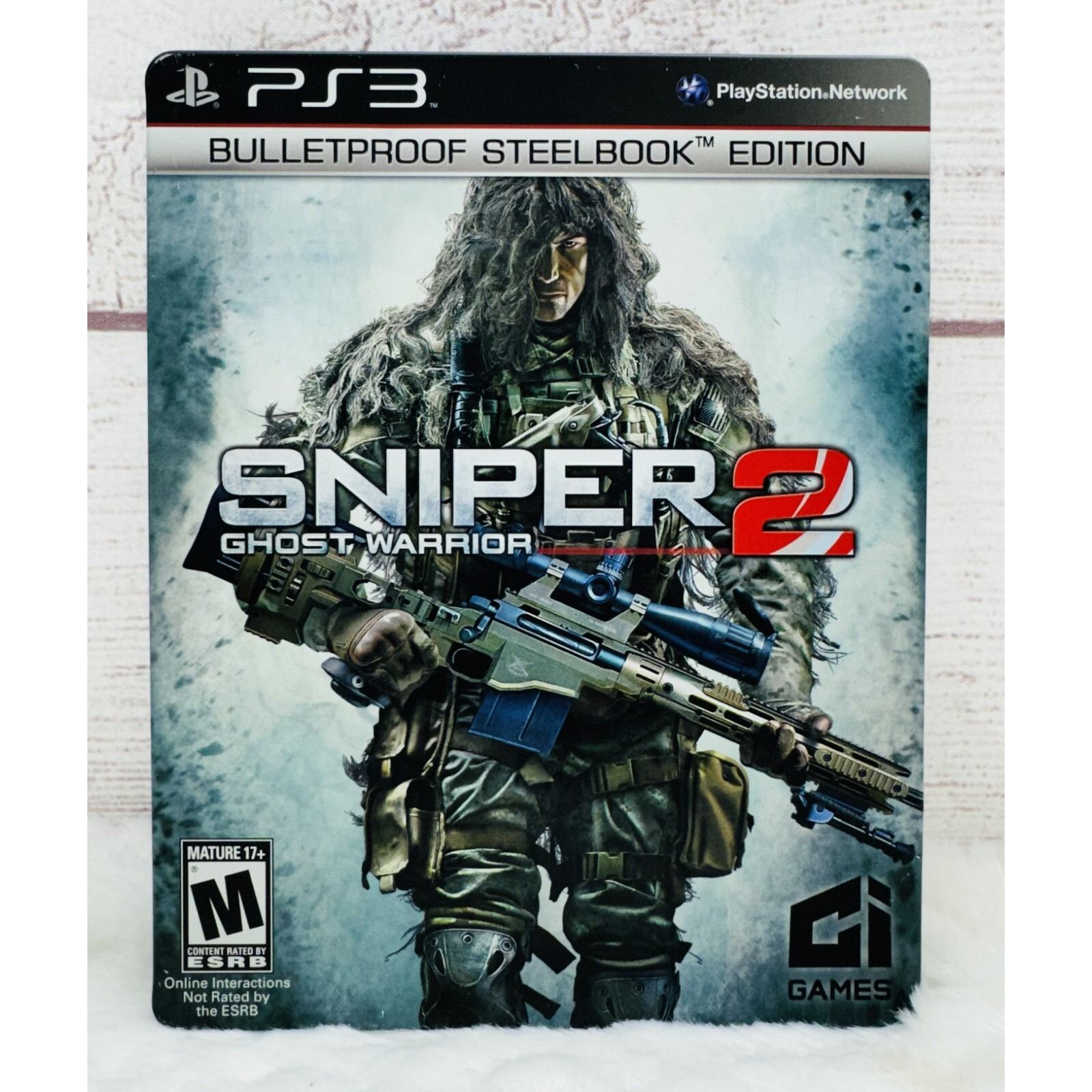Sony Sniper 2: Ghost Warrior (PS3, PlayStation 3, 2013) Bulletpro Size ONE SIZE - 1 Thumbnail