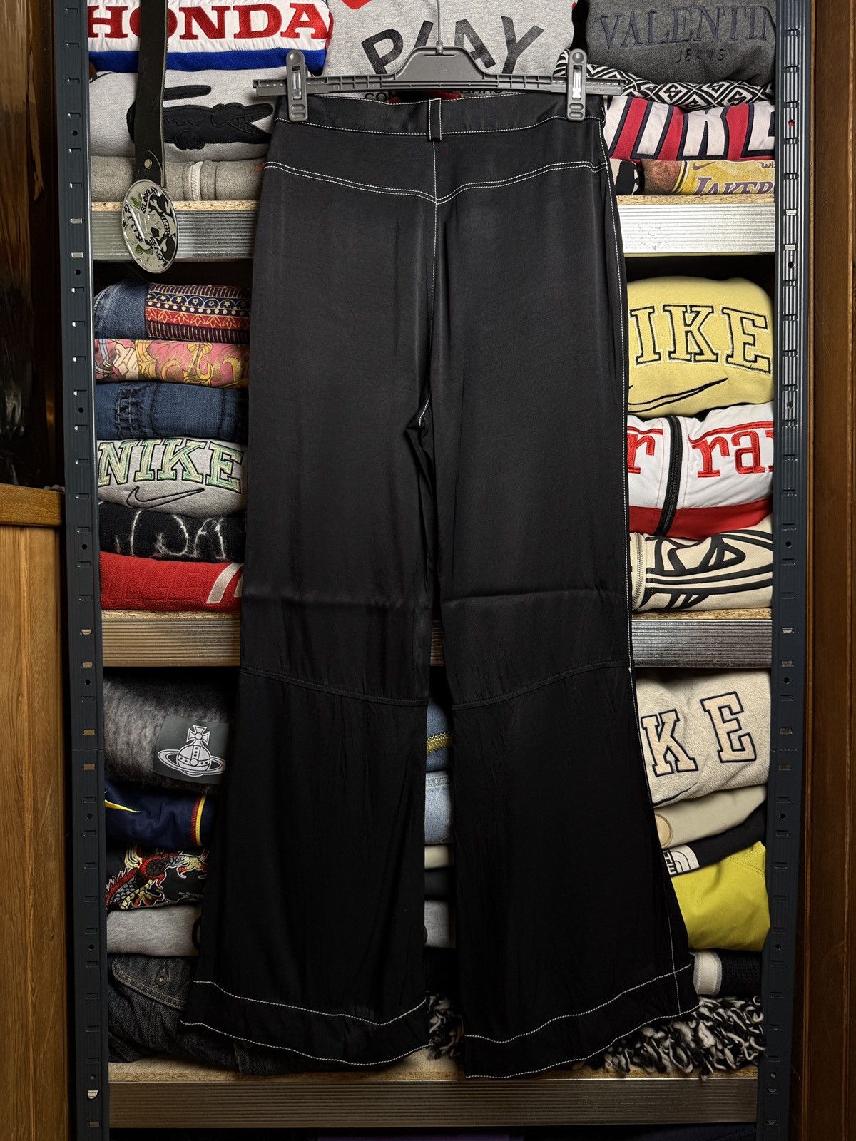 Chloe Vintage Viscose Chloe flared trousers Archive Size 26" / US 2 / IT 38 - 2 Thumbnail