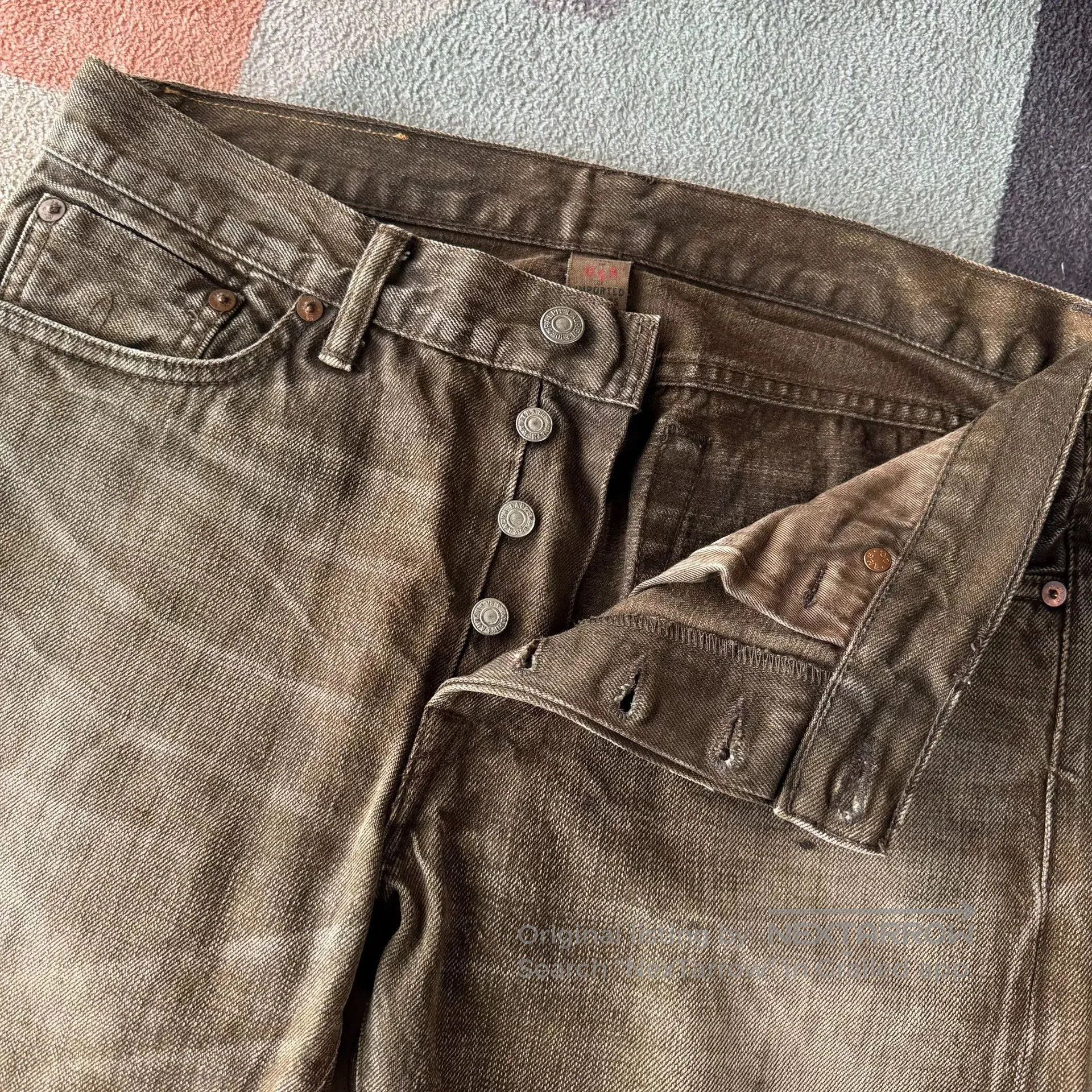 RRL Ralph Lauren RRL Brown Oil. Size US 30 / EU 46 - 3 Thumbnail