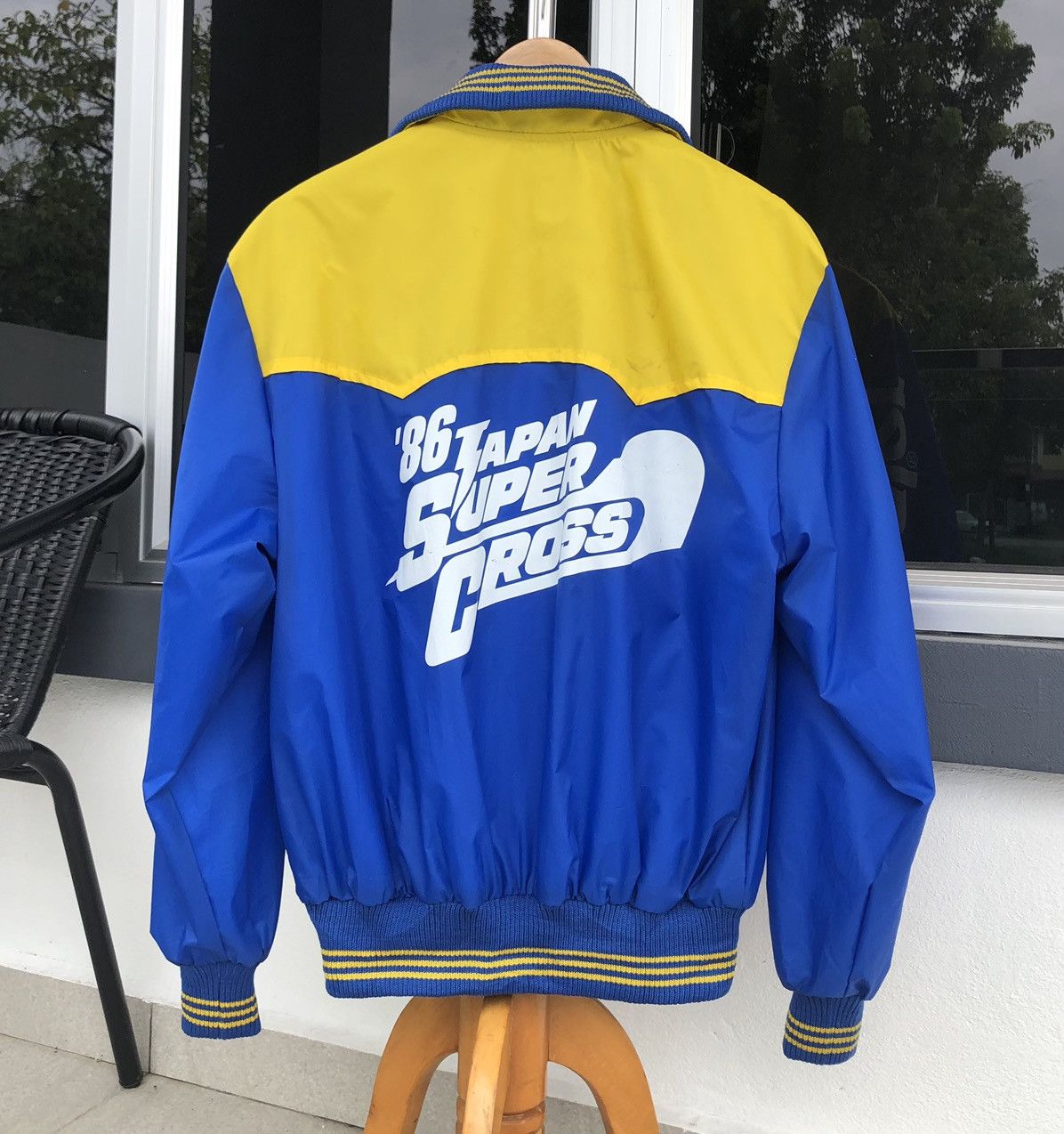 Wrangler Vintage Rare Wrangler 86’JAPAN Super Cross Satin jacket Size US M / EU 48-50 / 2 - 9 Thumbnail