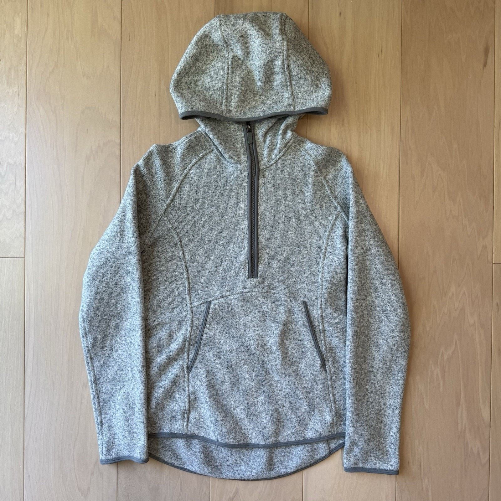 Lululemon Lululemon Thank You Pullover Women's Small Gray 1/2 Zip Size S / US 4 / IT 40 - 2 Thumbnail