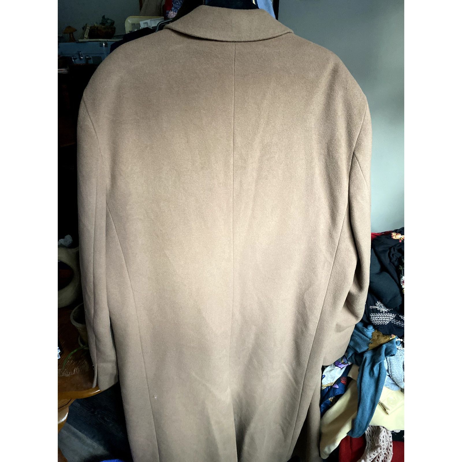 Lauren Ralph Lauren Ralph Lauren Camel Hair Wool Long Coat Tan Mens 50L Heritage Size US XXL / EU 58 / 5 - 10 Thumbnail