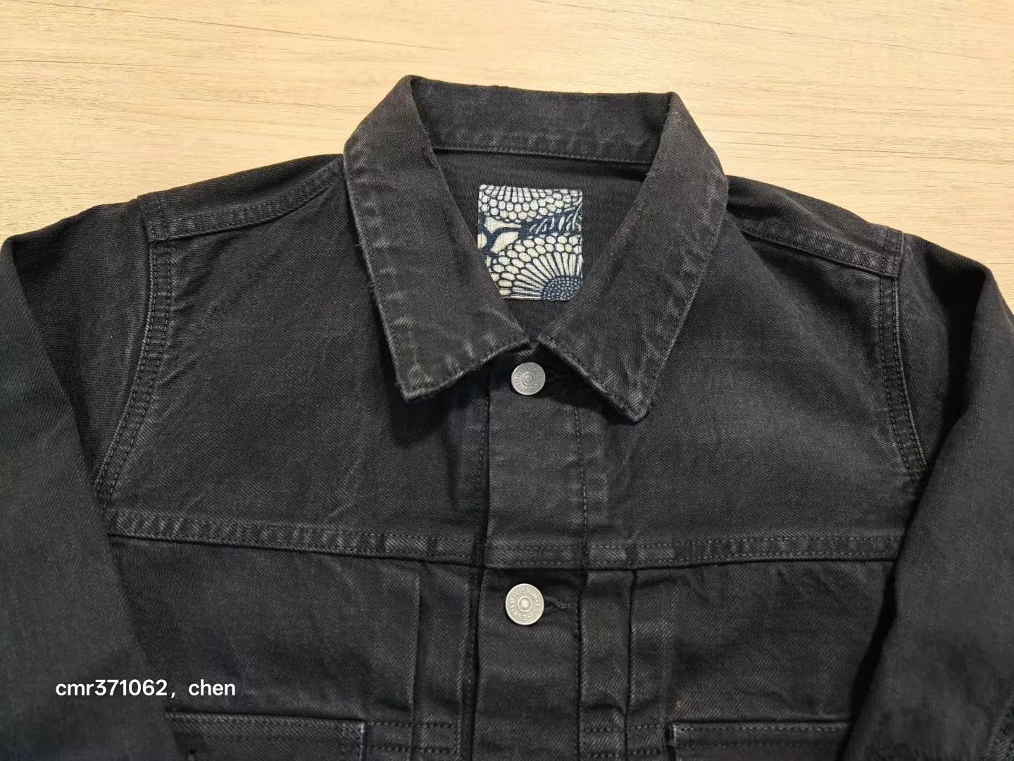 Visvim VISVIM ICT 101 JKT CMYK BLK DMGD-1006 Black Denim Size US M / EU 48-50 / 2 - 5 Thumbnail