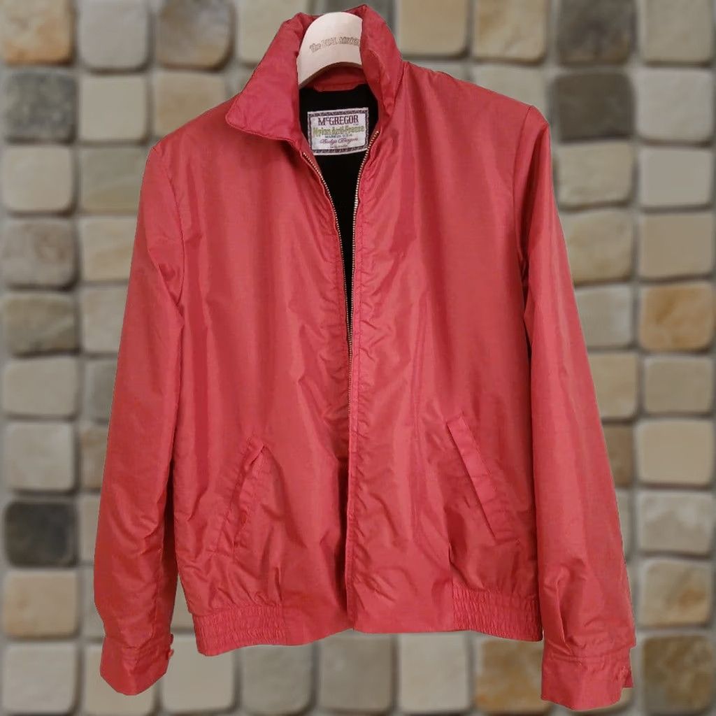 McGregor REAL McCOY'S Red Nylon Jacket Men 38 Size Size US XXS / EU 40 - 1 Thumbnail