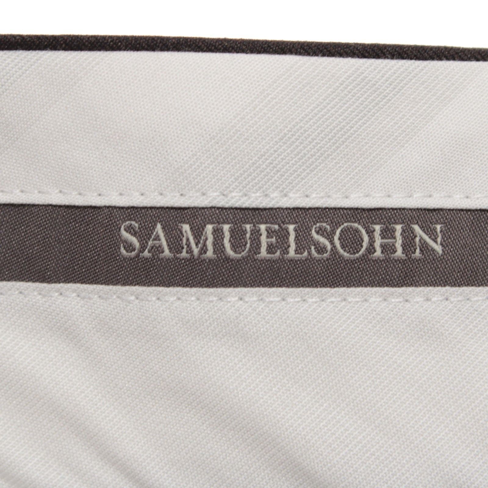 Samuelsohn Samuelsohn New with tags Dress Pants Size 44 US In Brown Size US 44 / EU 60 - 8 Thumbnail