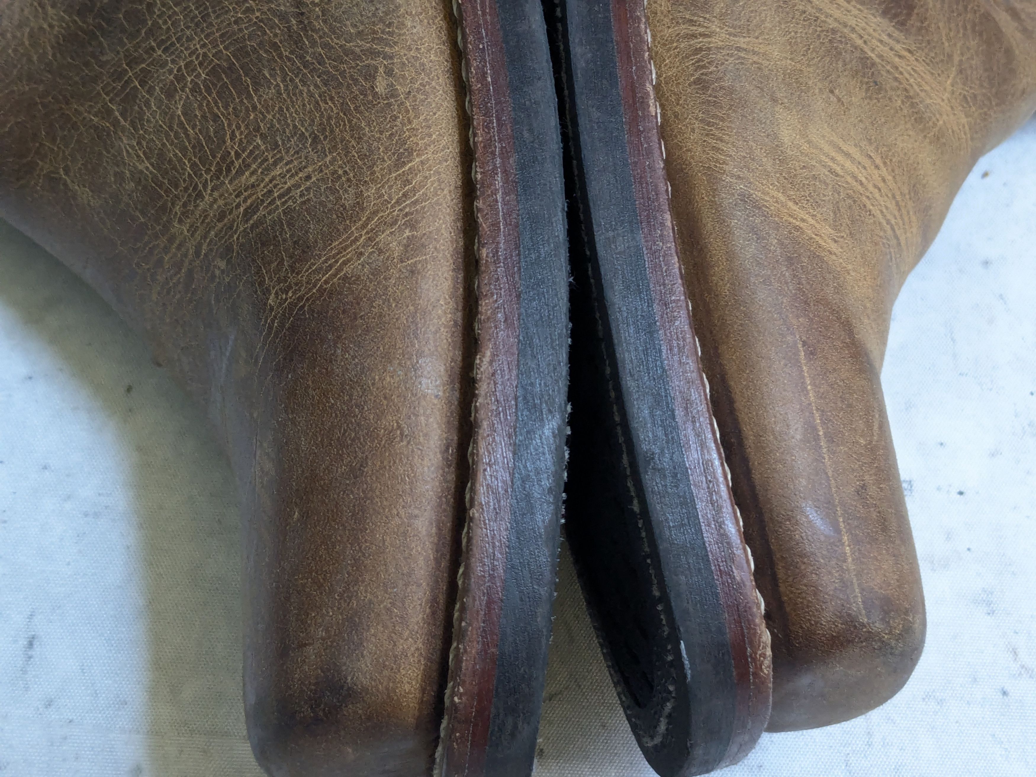 Frye Frye Harness Boots Brown 8 Leather USA Strap Buckle Size US 8 / EU 41 - 11 Thumbnail