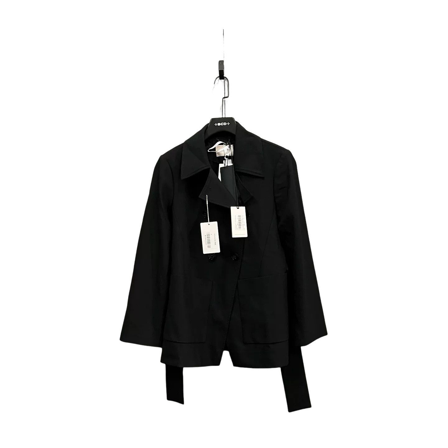 DOROTHEE SCHUMACHER Dorothee Schumacher Black Belted Jacket Size 4 Size L / US 10 / IT 46 - 1 Thumbnail