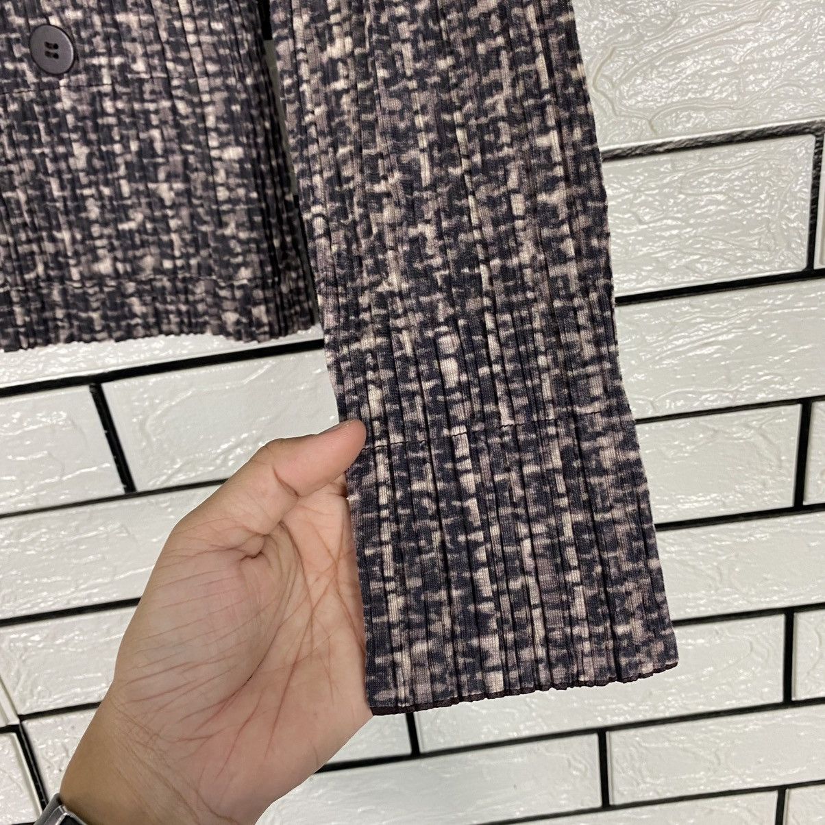 Issey Miyake 🔥BUTTON UPS PLEATED JACKET PLEATS PLEASE ISSEY MIYAKE Size M / US 6-8 / IT 42-44 - 19 Thumbnail