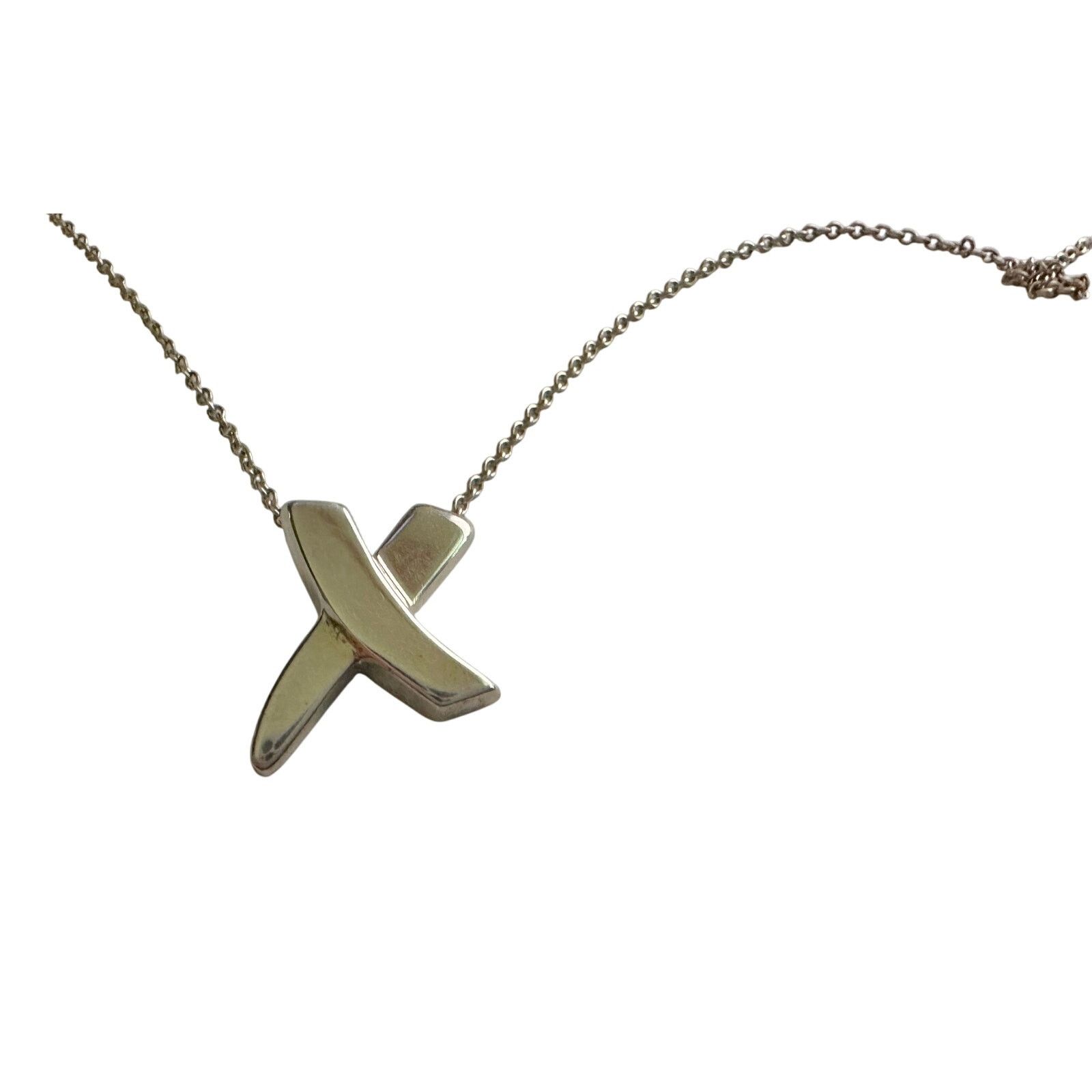 Tiffany & Co. Tiffany & Co. Paloma Picasso Graffiti X Necklace Sterling Size ONE SIZE - 9 Thumbnail