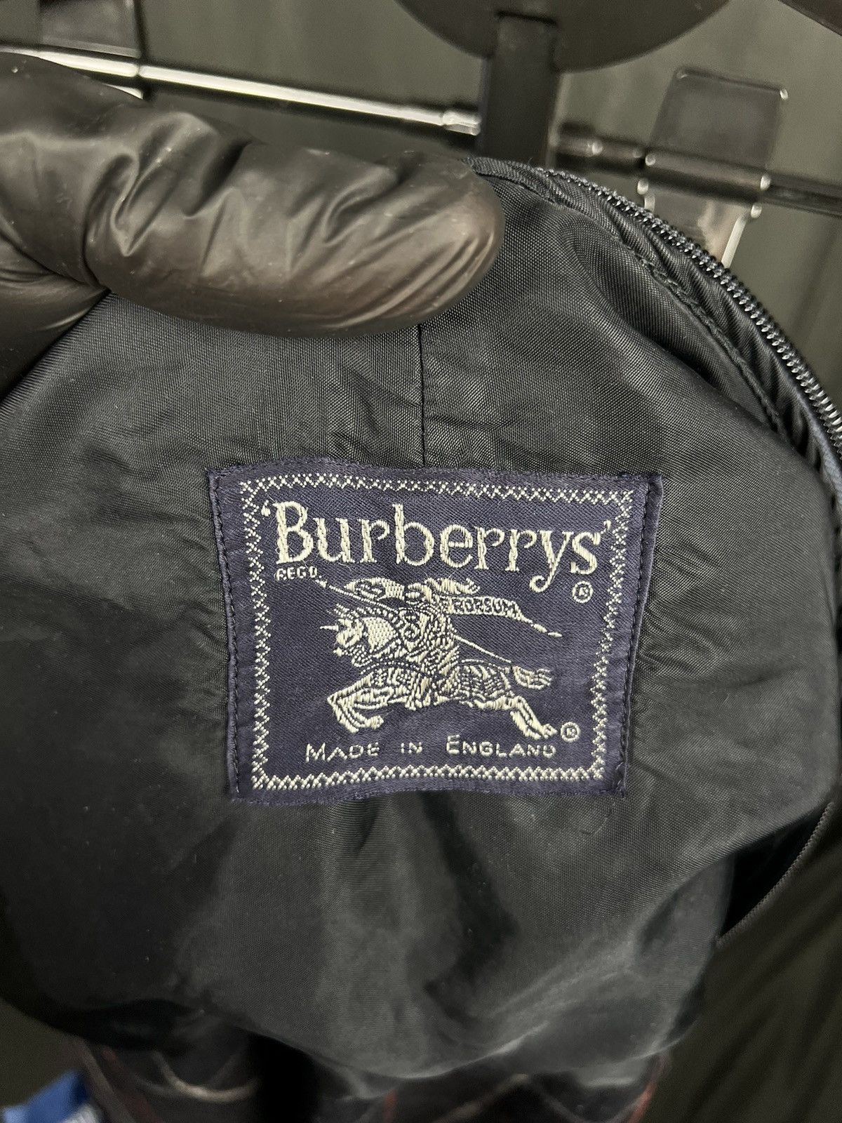 Burberry × Vintage Burberrys wool inner lining for trenchcoat Size US L / EU 52-54 / 3 - 3 Thumbnail