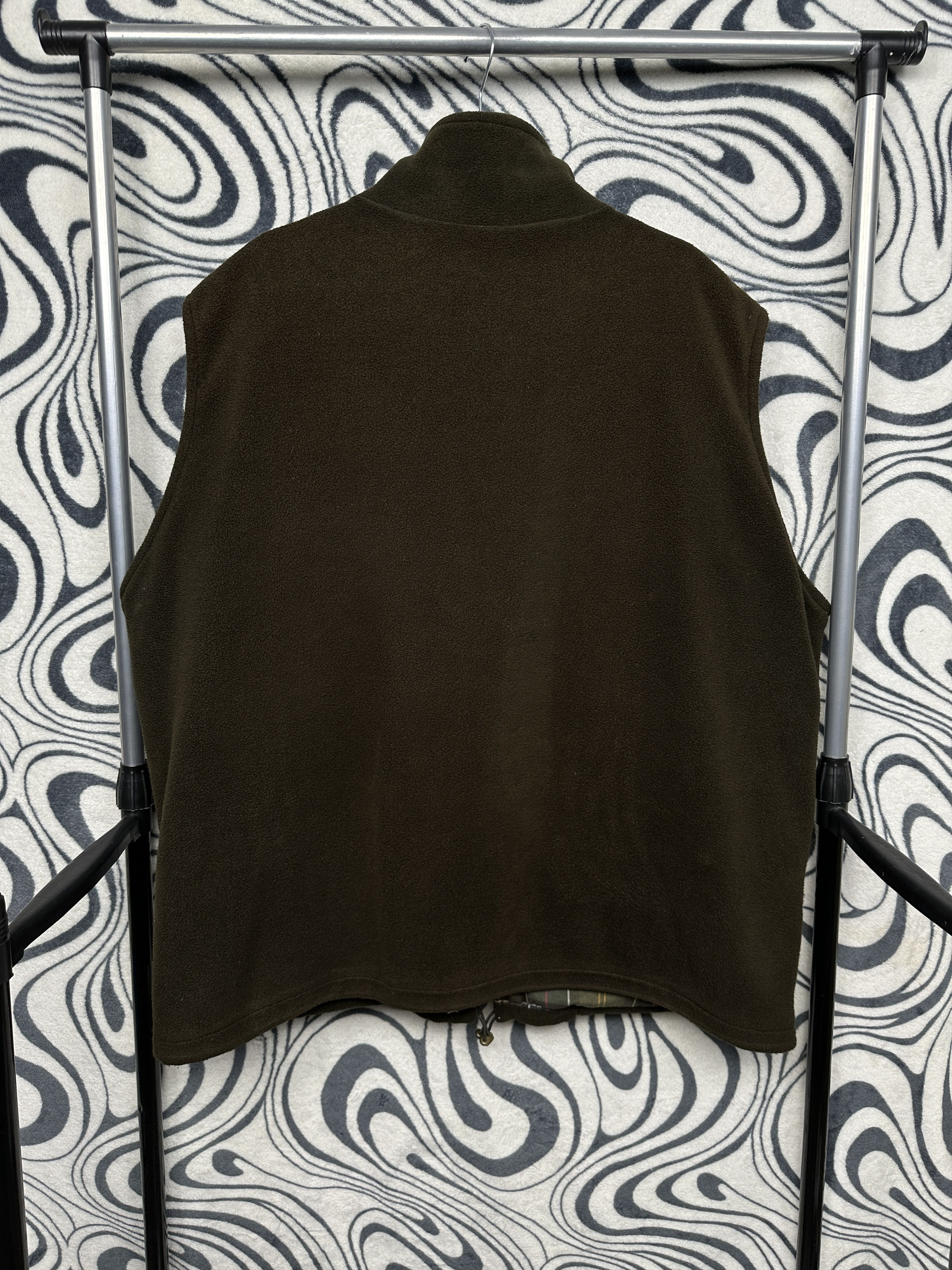 Barbour Barbour Vintage Mens Classic Fleece Waistcoat Vest Size US XXL / EU 58 / 5 - 6 Thumbnail
