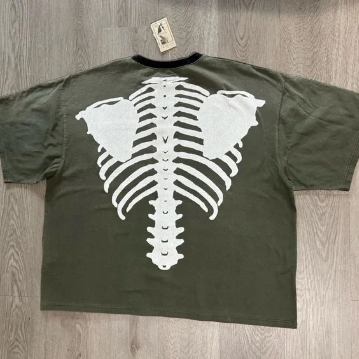 Kapital Oversized Two-tone Skeleton T-Shirt | Grailed