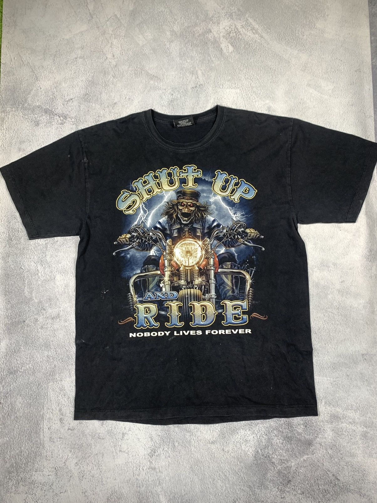 Japanese Brand × Vintage Vintage 90s Japanese tee streetwear style big logo size XL Size US XL / EU 56 / 4 - 1 Thumbnail