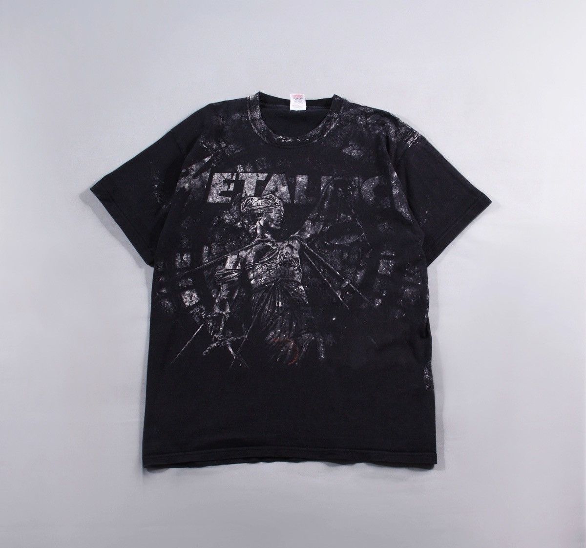 Metallica Metallica Vintage Heavy Metal Black Rock Tour Tee T Shirt L Size US L / EU 52-54 / 3 - 1 Thumbnail
