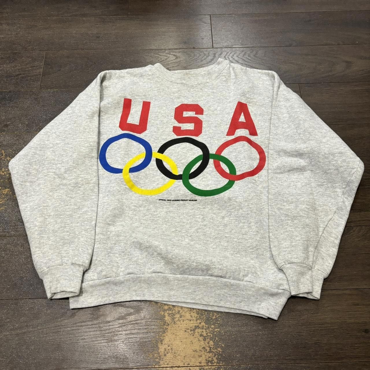 Hanes vintage USA olympics crewneck sweatshirt 90s M Size US M / EU 48-50 / 2 - 2 Thumbnail