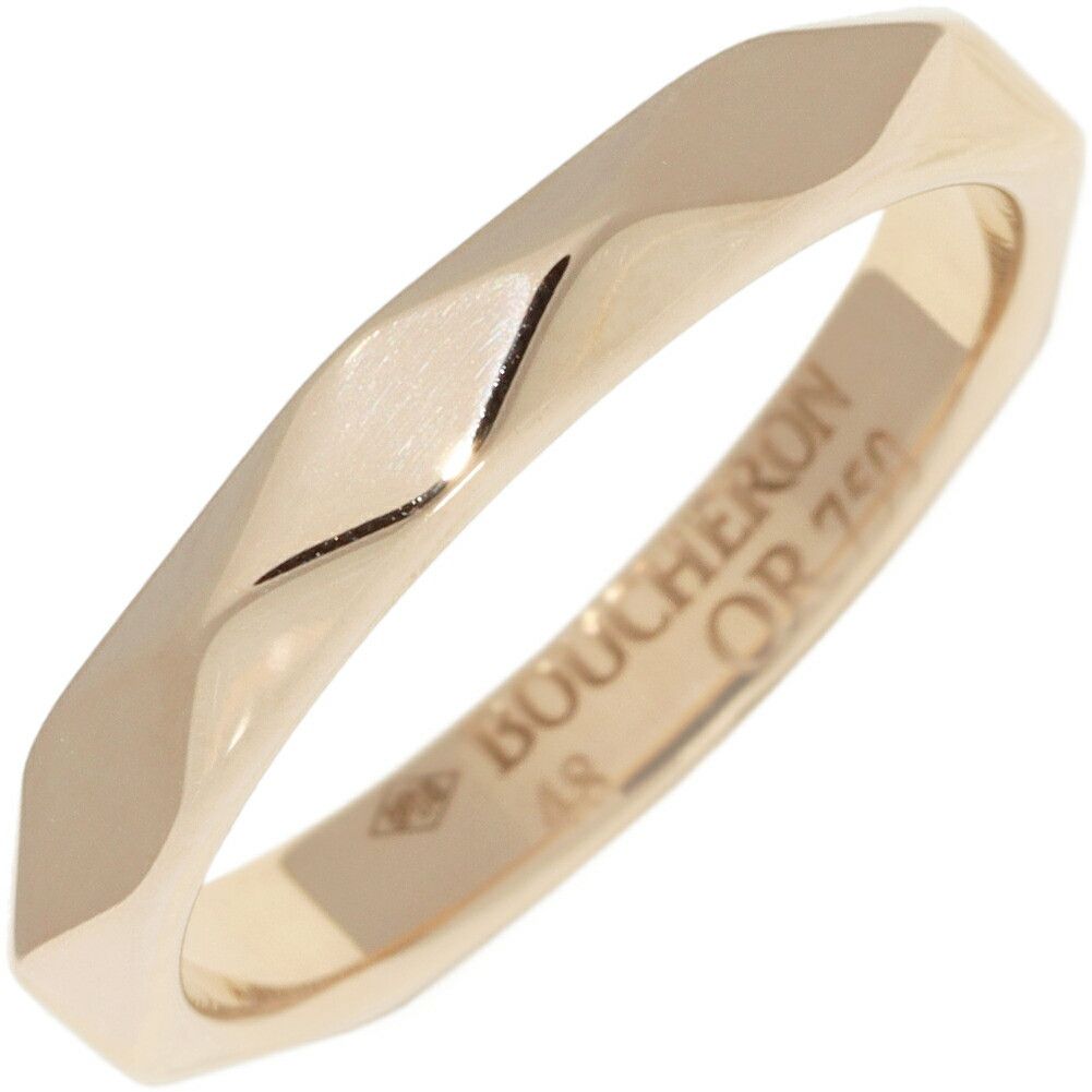 Other Boucheron Boucheron Facette Au750 Ring Precious Metal Ring JAL00092 DUTY FREE for USA Size ONE SIZE - 1 Thumbnail