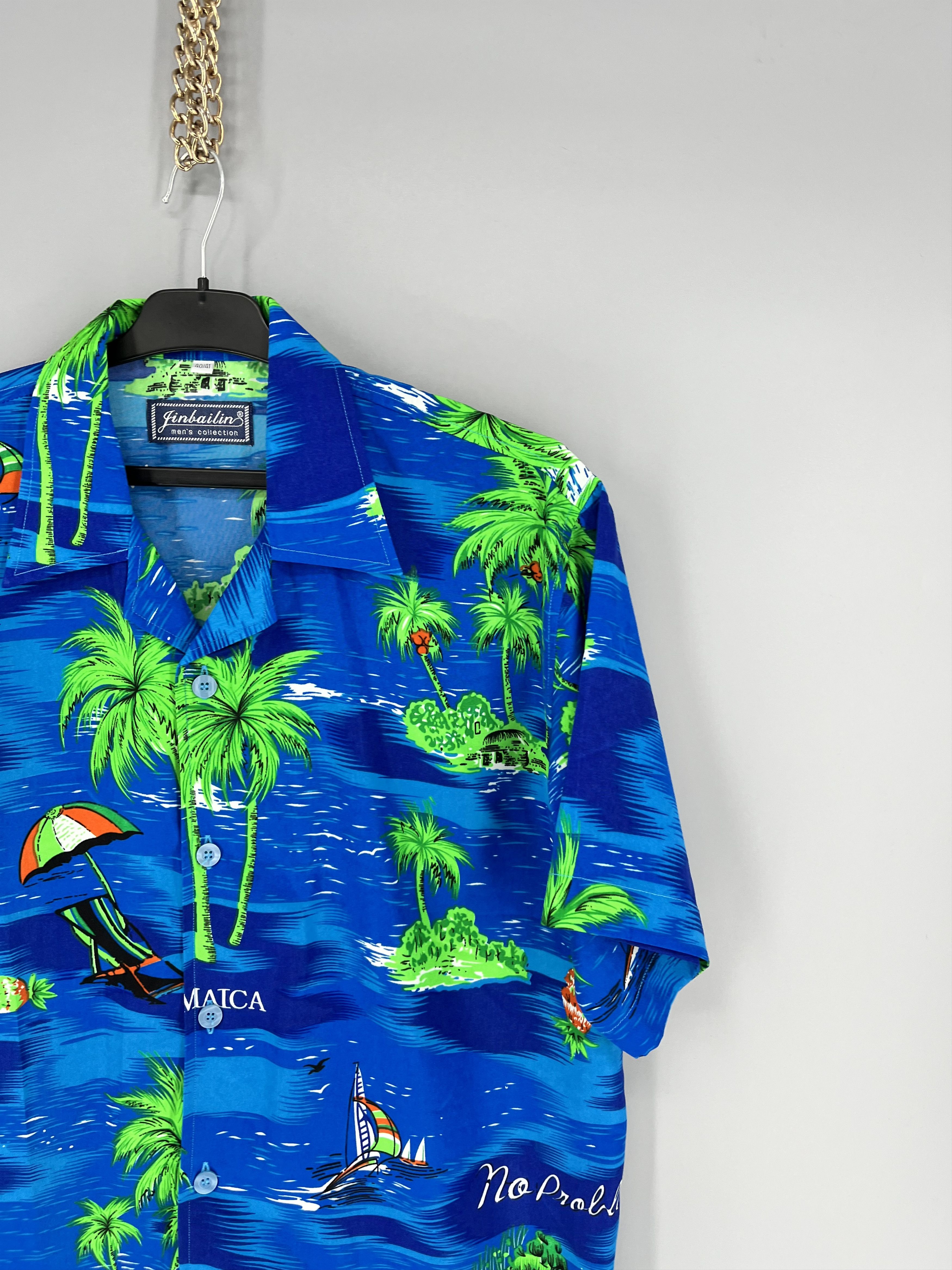 Japanese Brand × Vintage Vintage 90s Aloha Wear Hawaiian Shirt Summer American Size US S / EU 44-46 / 1 - 5 Thumbnail