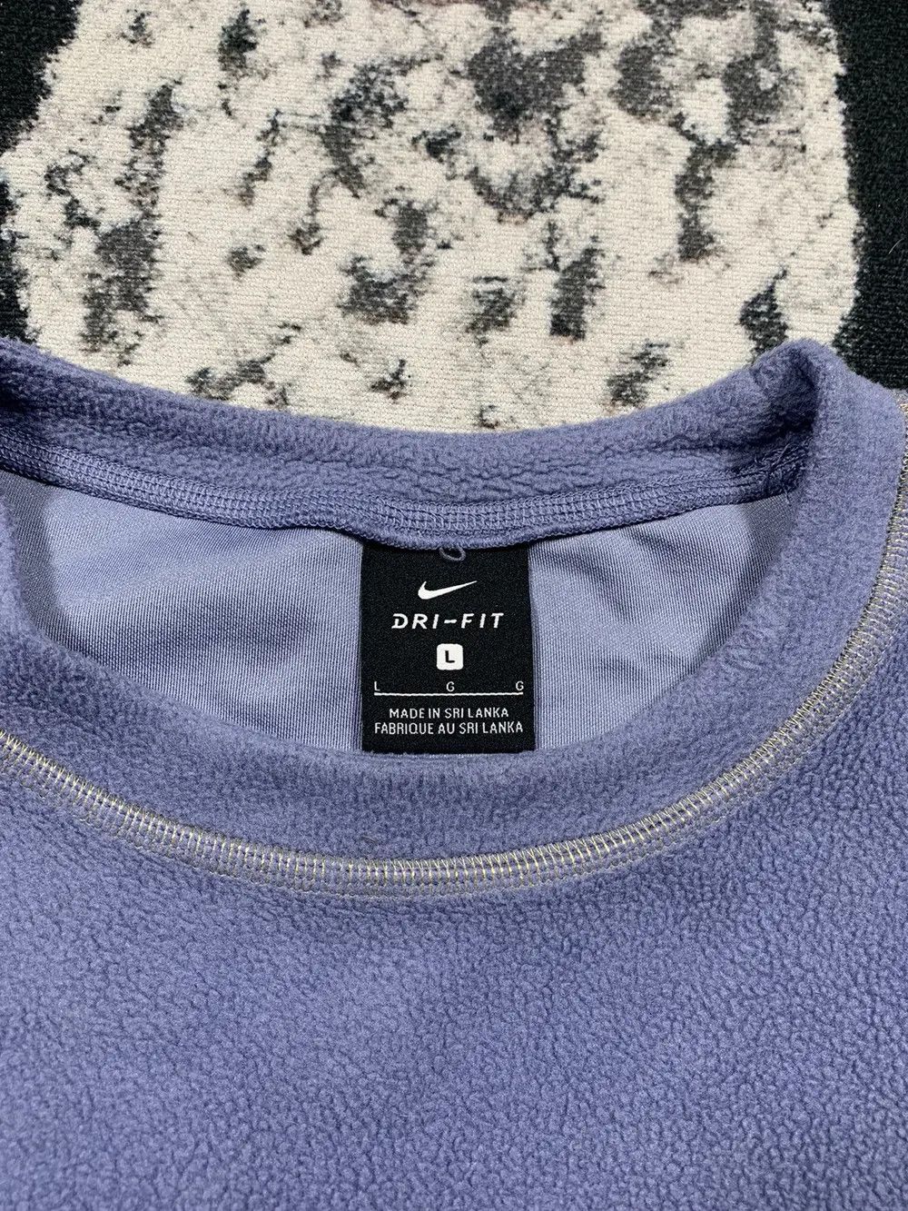 Other Nike cropped fleece sweatshirt logo sherpa vintage style y2k Size L / US 10 / IT 46 - 5 Thumbnail