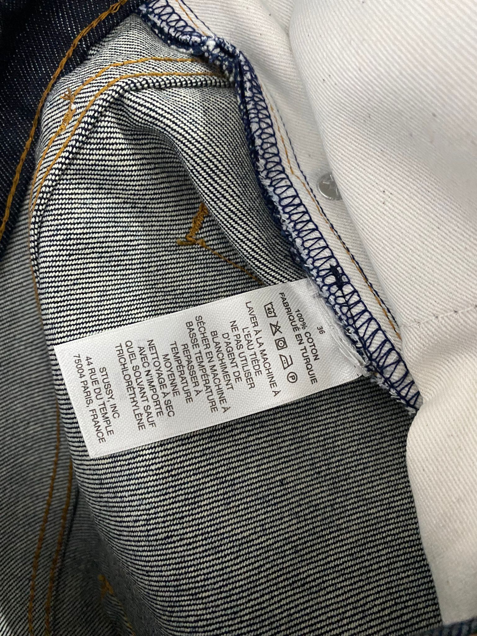 Stussy New Classic Jeans Denim Size US 36 / EU 52 - 12 Thumbnail
