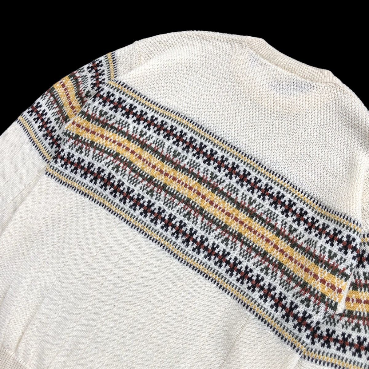 Lacoste Vintage Lacoste Knitted Sweatshirt Made In Japan 🇯🇵 Size US M / EU 48-50 / 2 - 8 Thumbnail