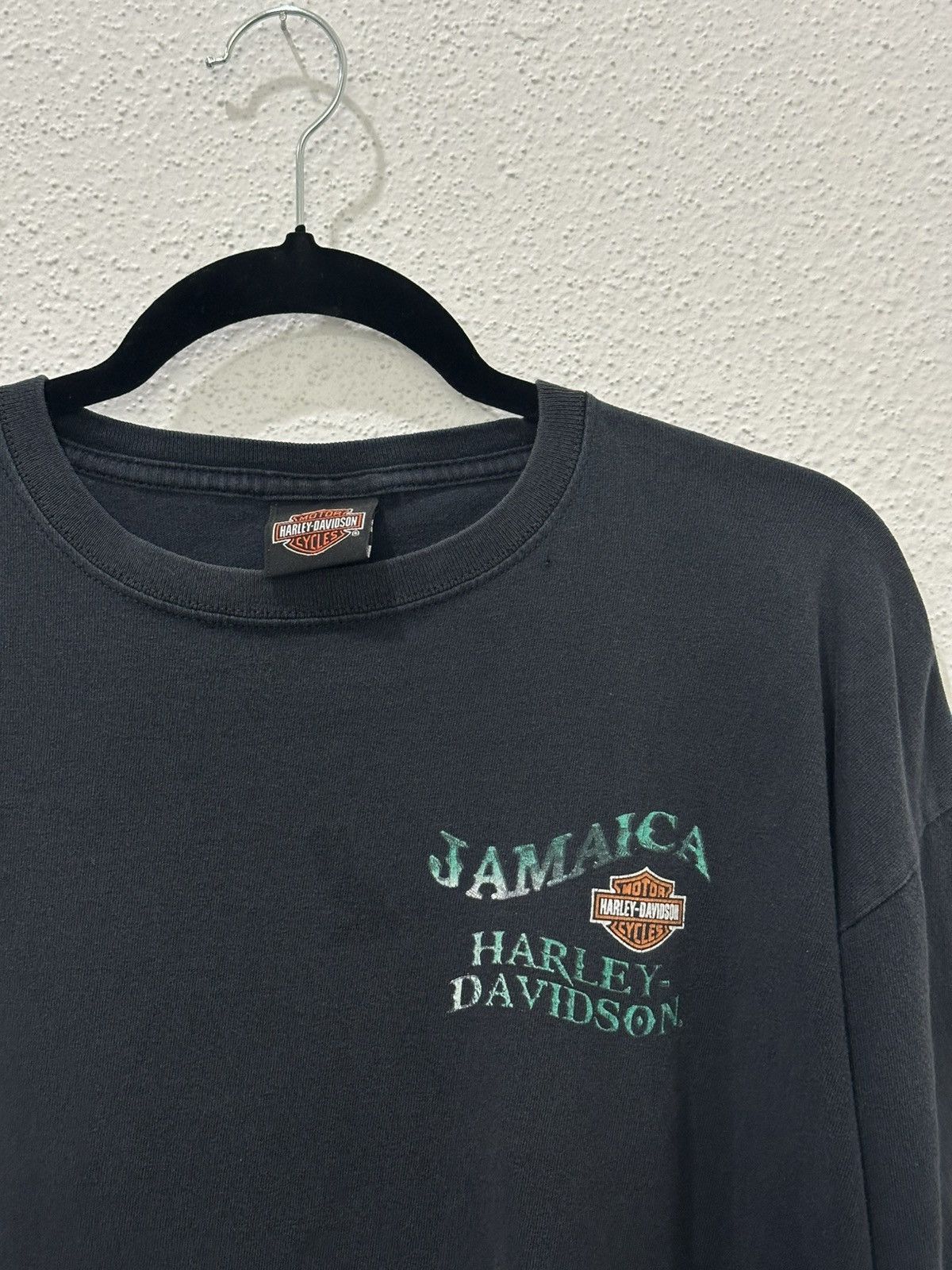 Harley Davidson Vintage Y2K Harley Davidson Jamaica Motorcycle Palm Trees L Size US L / EU 52-54 / 3 - 5 Thumbnail