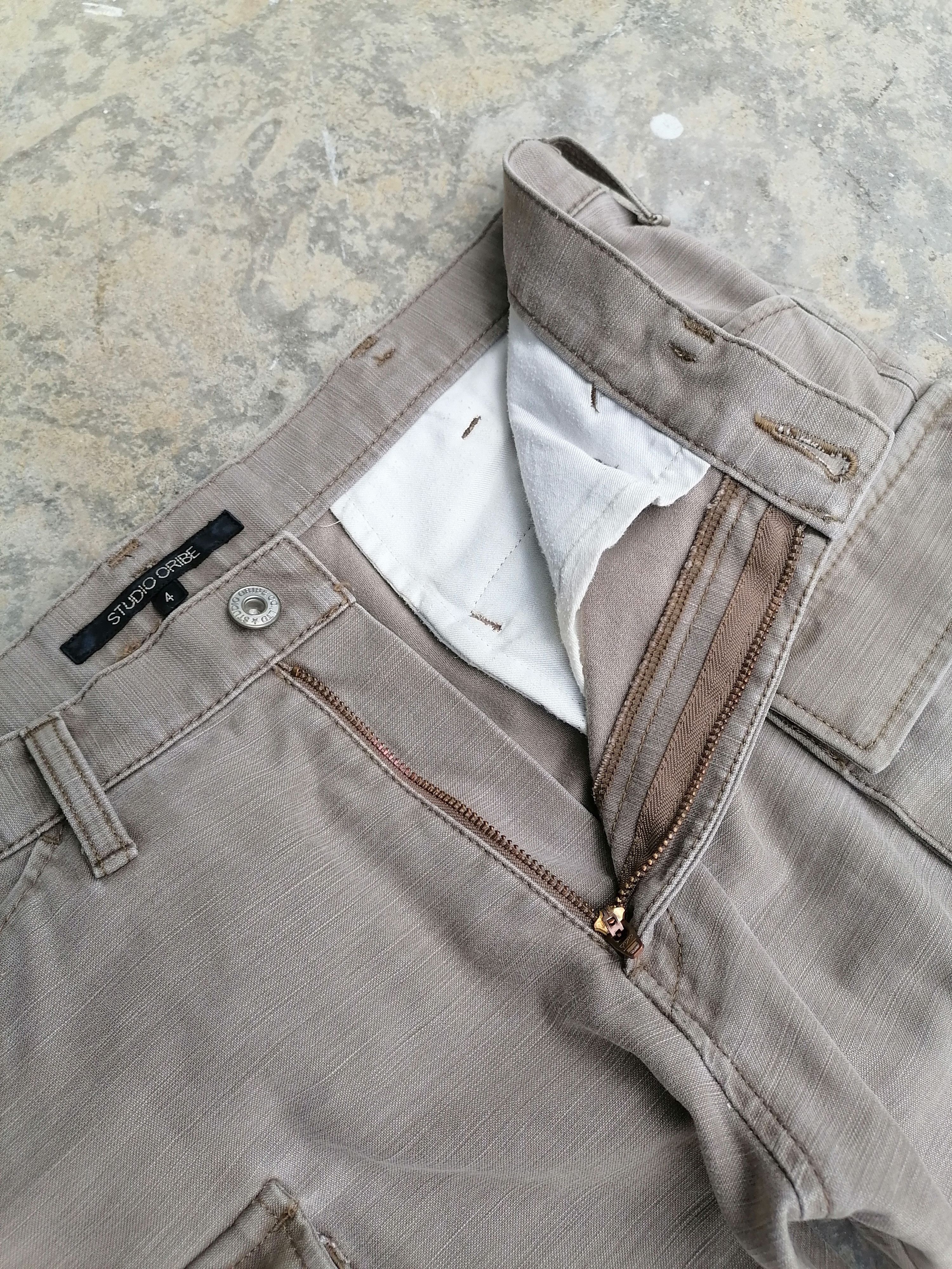 Japanese Brand Studio Oribe Japan Utility 8 Pocket Pants Size US 32 / EU 48 - 5 Thumbnail