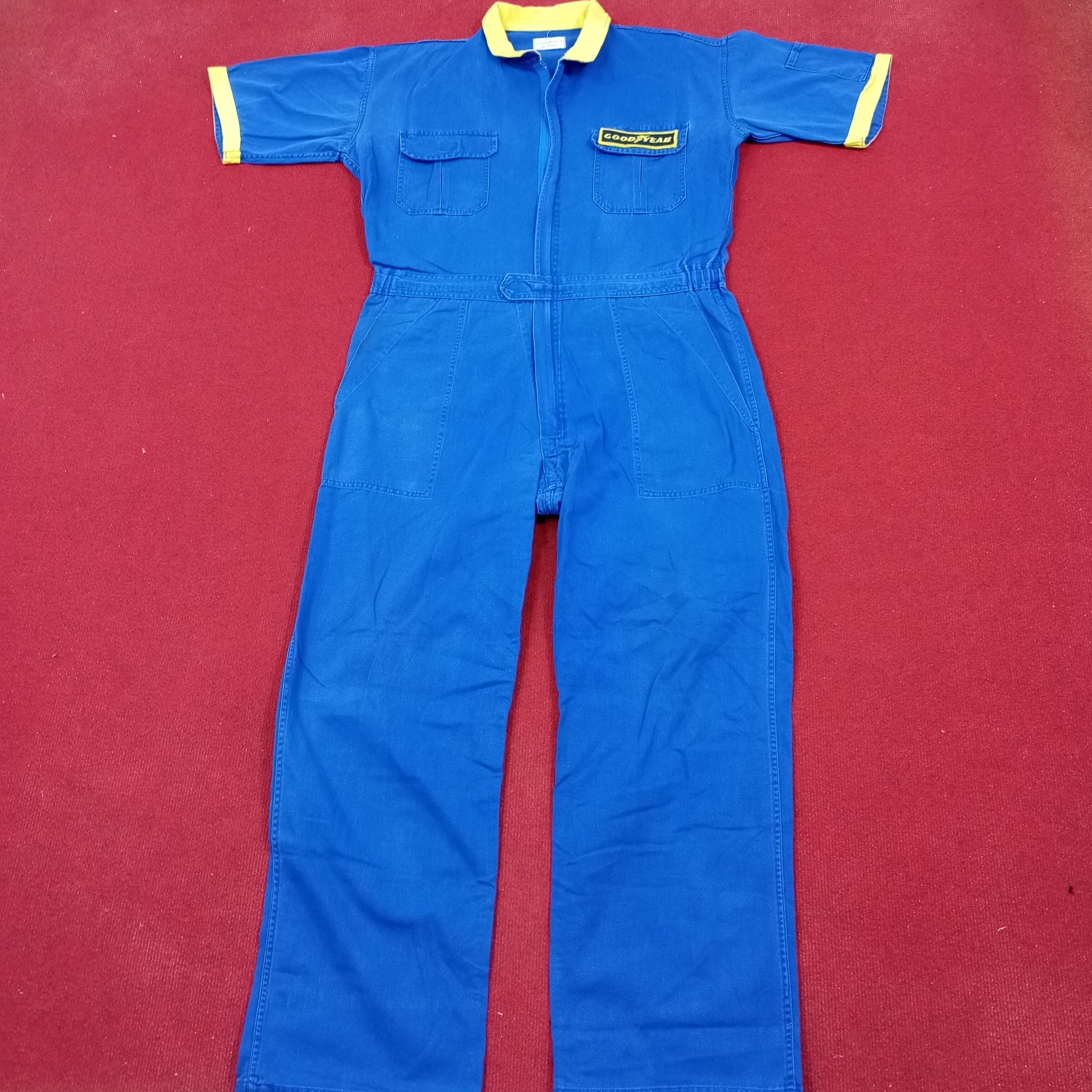Vintage Good Year Racing Motorsports Racing Workwear Coverall Jacket Size US XL / EU 56 / 4 - 4 Thumbnail