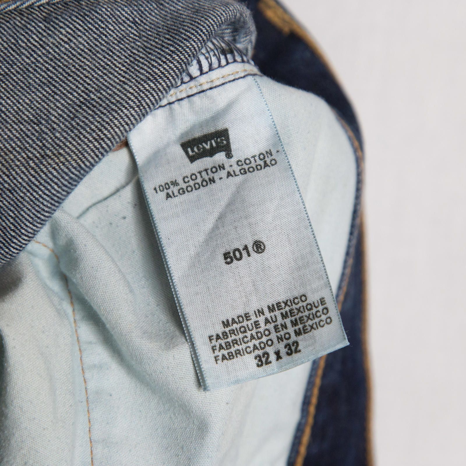 Levi's Levi's x J Crew 501 Dark Blue Denim Selvedge Jeans 32 x 32 Size US 32 / EU 48 - 8 Thumbnail