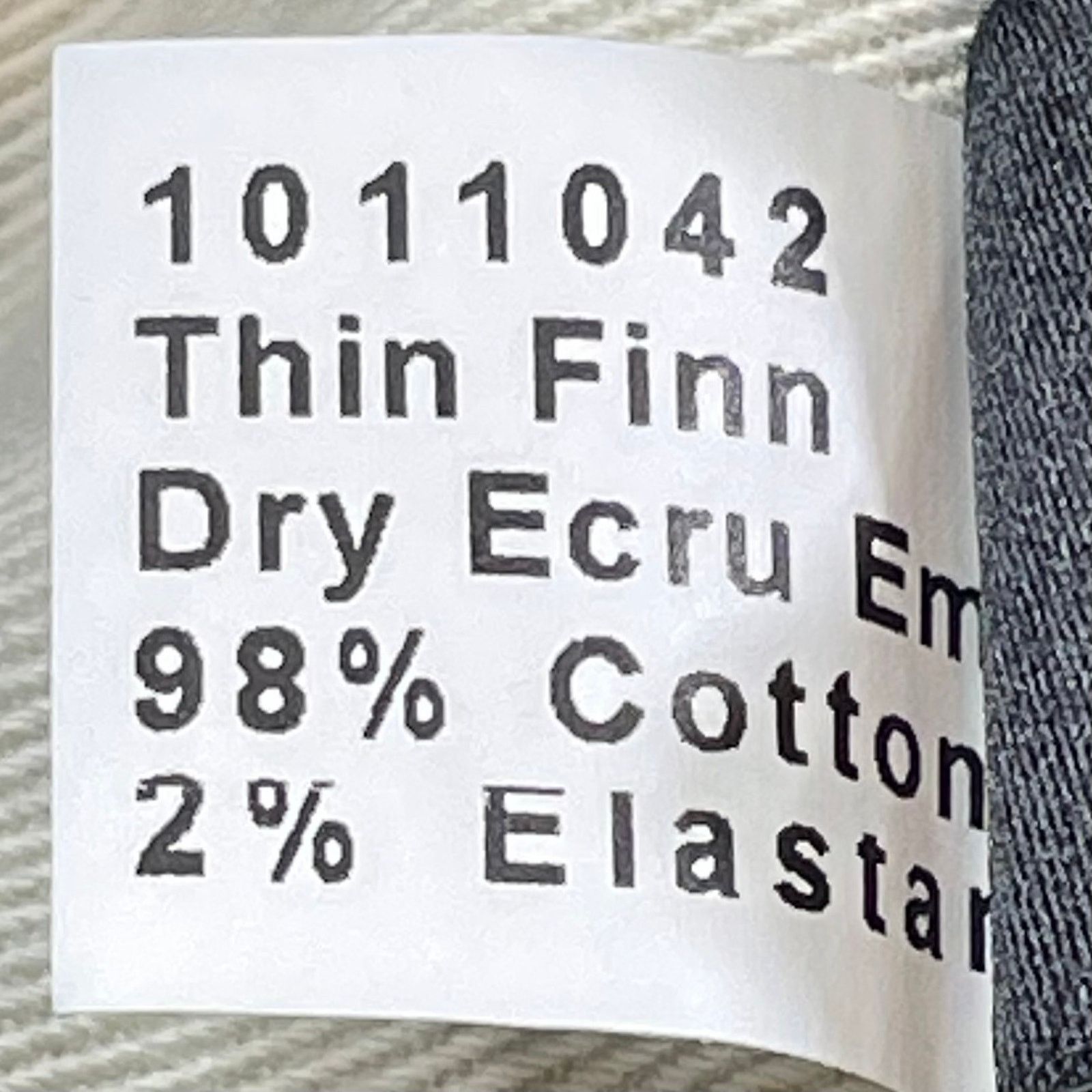 Nudie Jeans Nudie Jeans Thin Finn Dry Ecru Jeans 31 x 30 fits a 28 or 30 Size US 31 - 7 Thumbnail