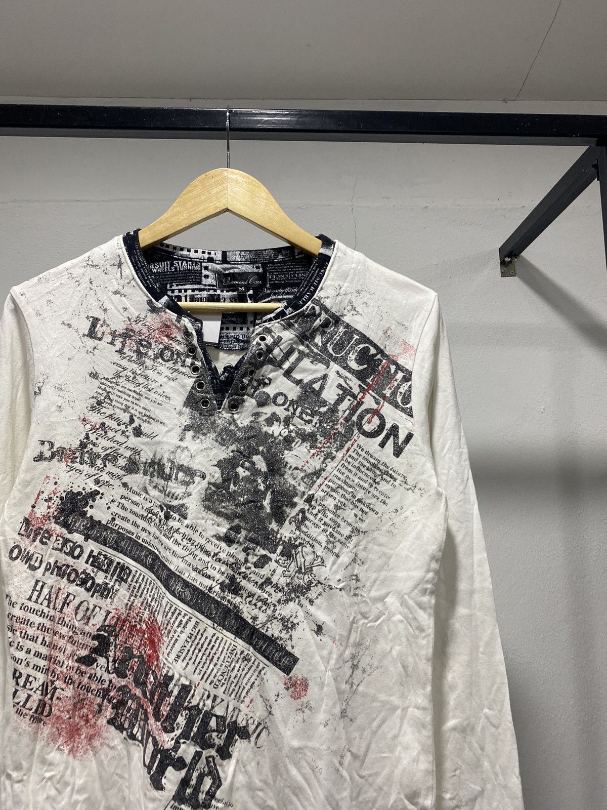 Hysteric Glamour Beaumont Carr Poem Wording Punk Lgb Grunge Ls Size US S / EU 44-46 / 1 - 4 Thumbnail