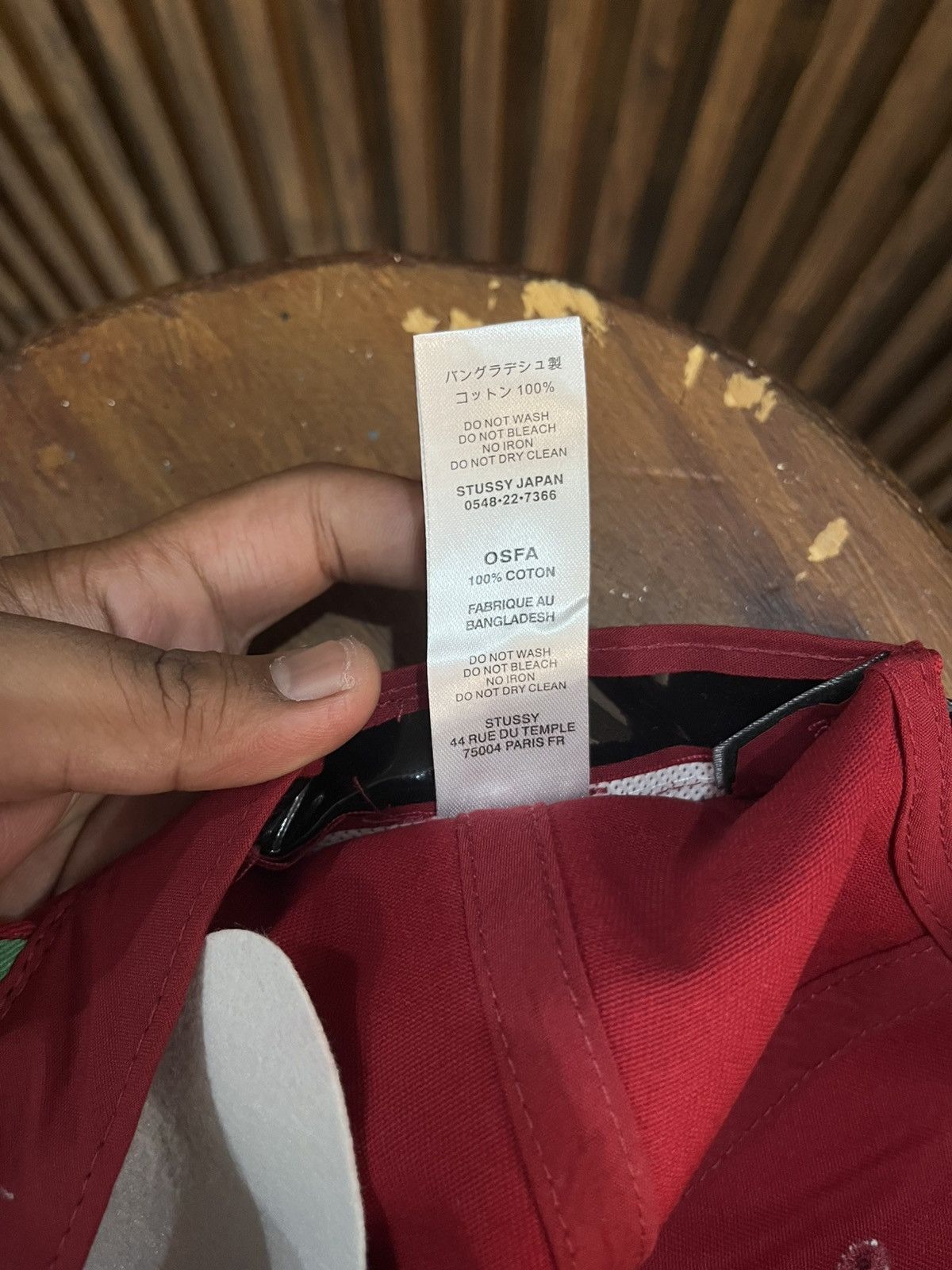 Stussy Stussy stu arch strapback cap Size ONE SIZE - 7 Thumbnail