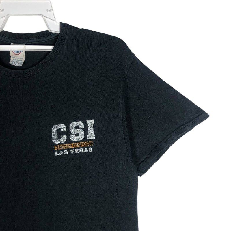 Band Tees Vintage CSI Crime Scene Investigation Las Vegas T-Shirt Size US M / EU 48-50 / 2 - 4 Thumbnail