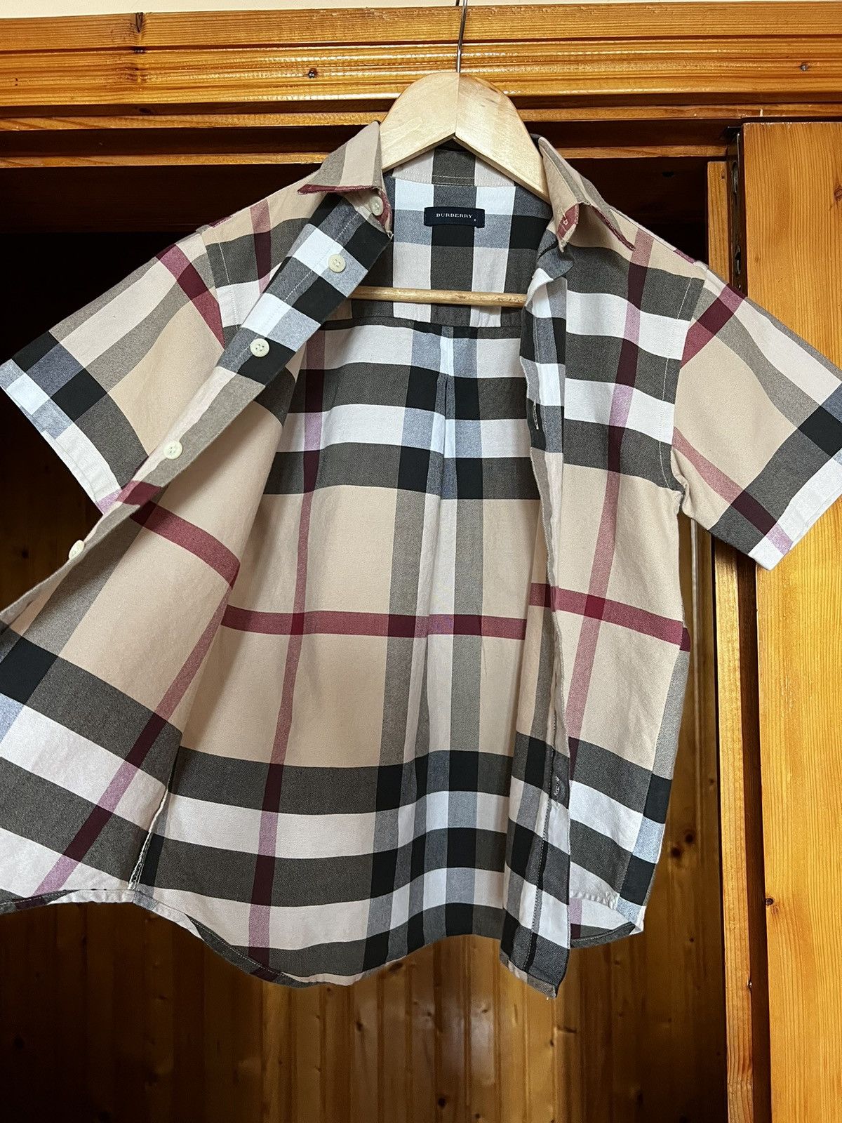 Burberry Burberry Kids Check Nova shirt size 8Y Size US XXS / EU 40 - 9 Thumbnail