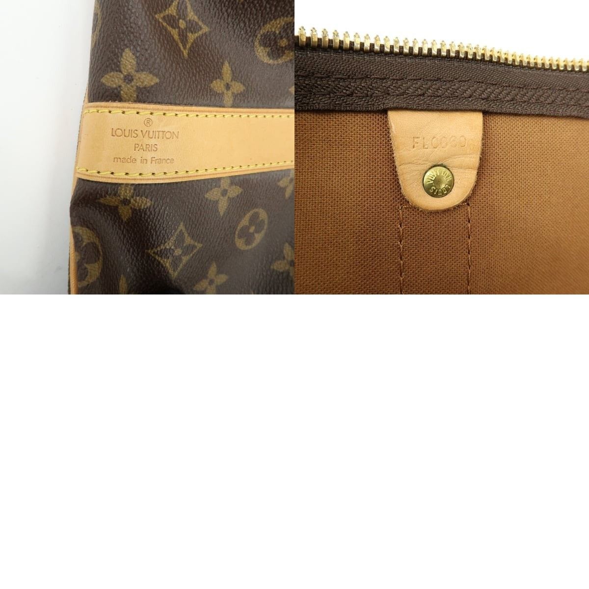 Louis Vuitton Louis Vuitton Monogram Keepall Bandouliere 55 Duffle Bag Size ONE SIZE - 8 Thumbnail